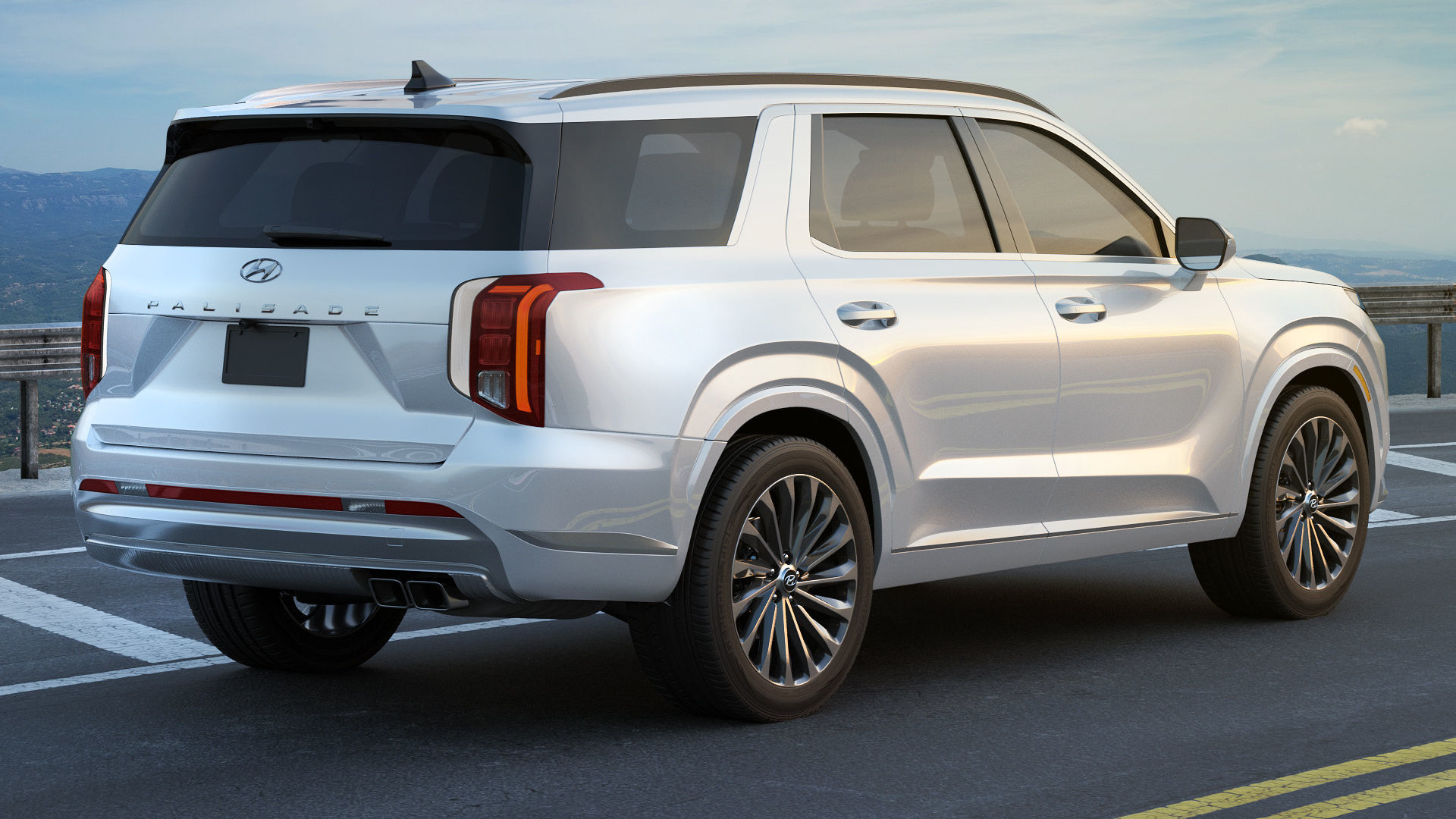 Hyundai Palisade 2023 3D model_21