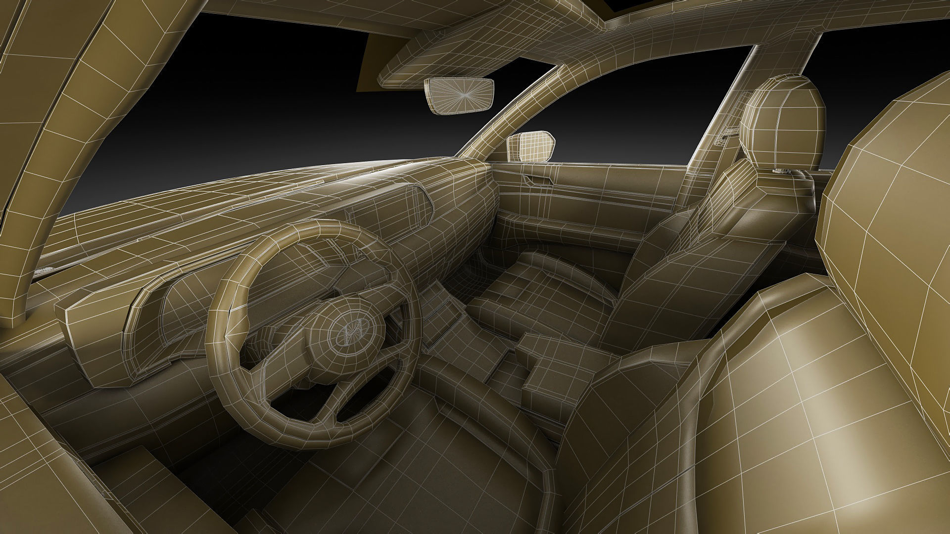 Hyundai Palisade 2023 3D model_29