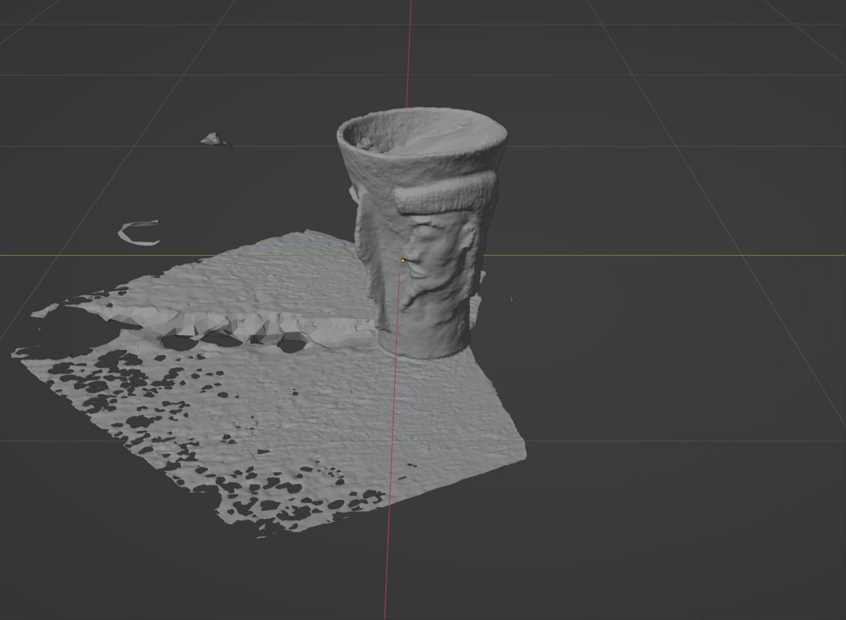 Unique Antic Vase with Faces Photo Scan 3D model_52