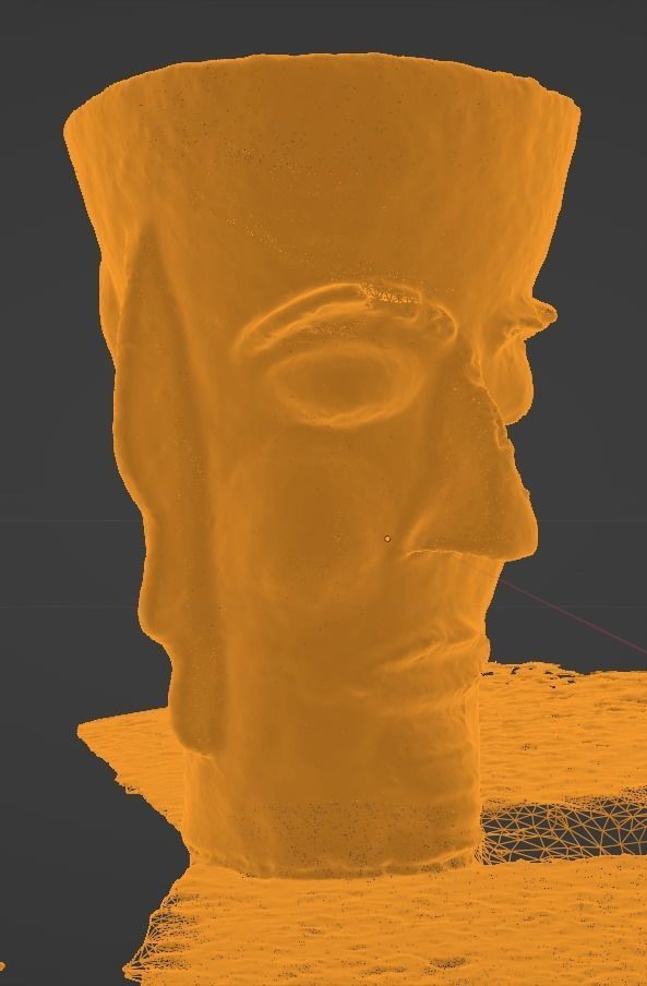 Unique Antic Vase with Faces Photo Scan 3D model_22