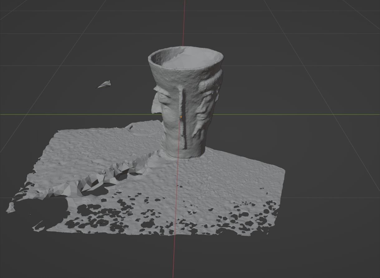 Unique Antic Vase with Faces Photo Scan 3D model_49