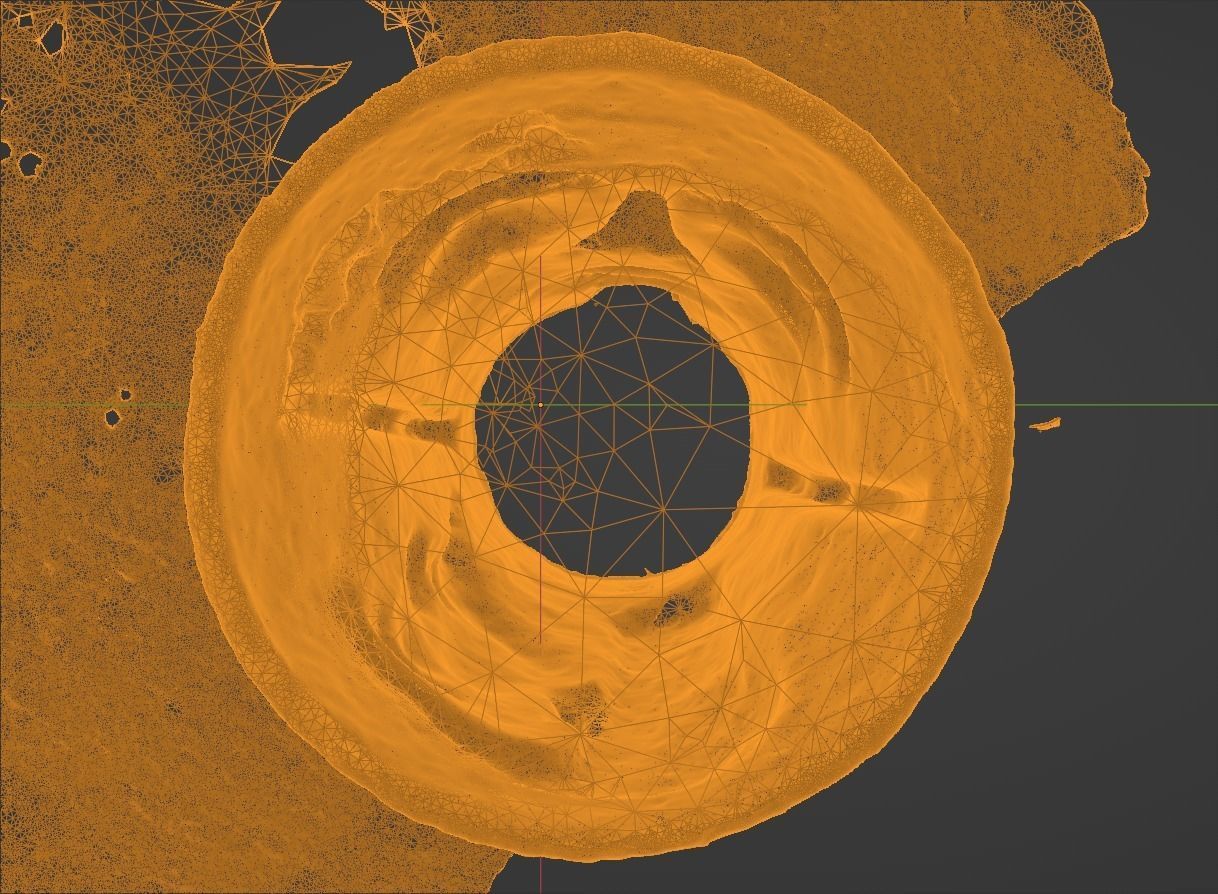 Unique Antic Vase with Faces Photo Scan 3D model_59