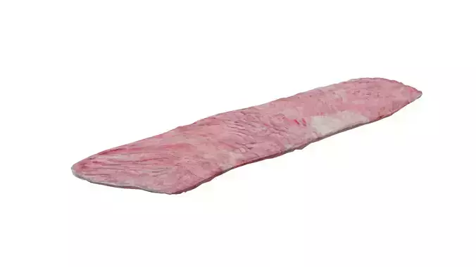 Skirt Meat Low-poly 3D model