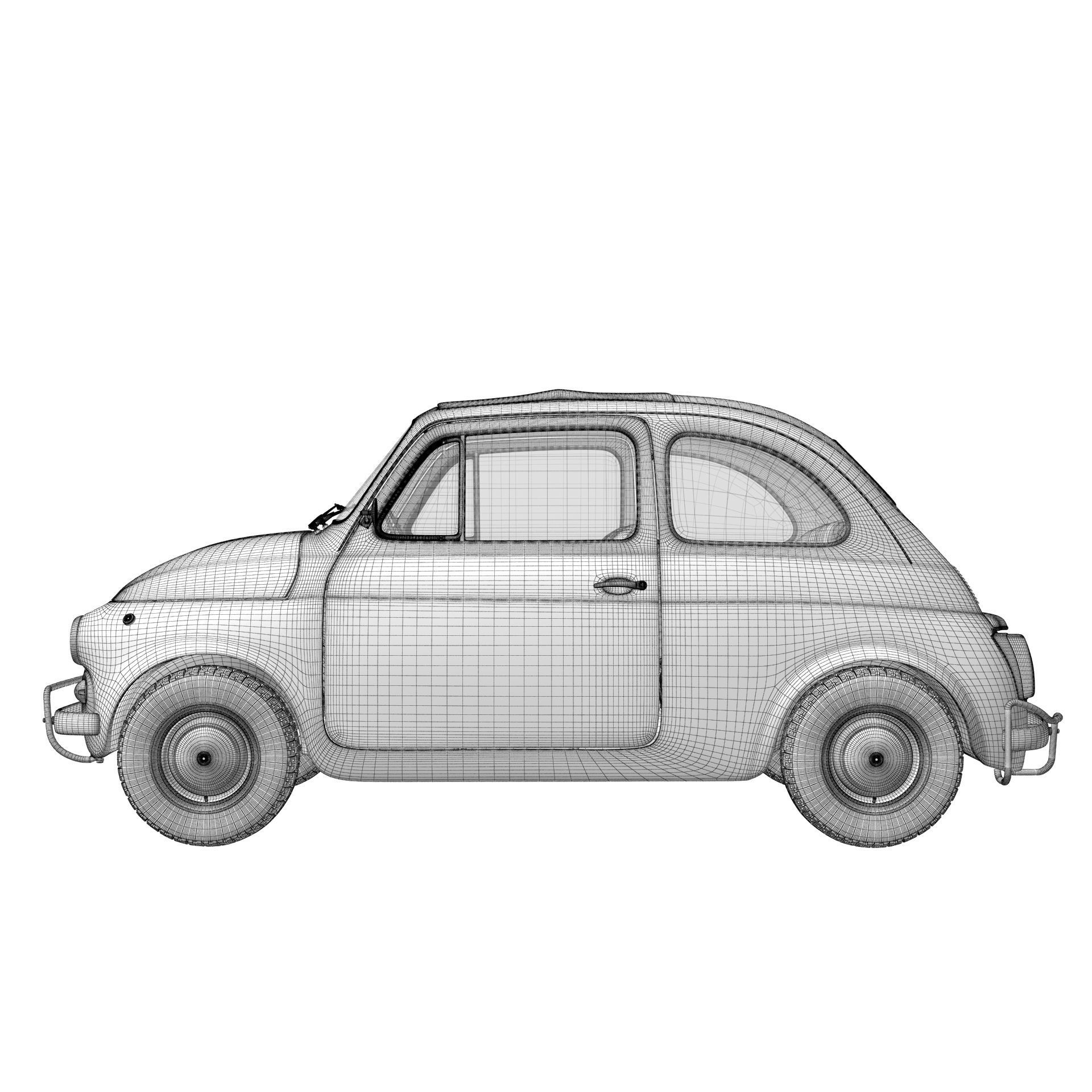 Fiat 500 1965 3D model_17