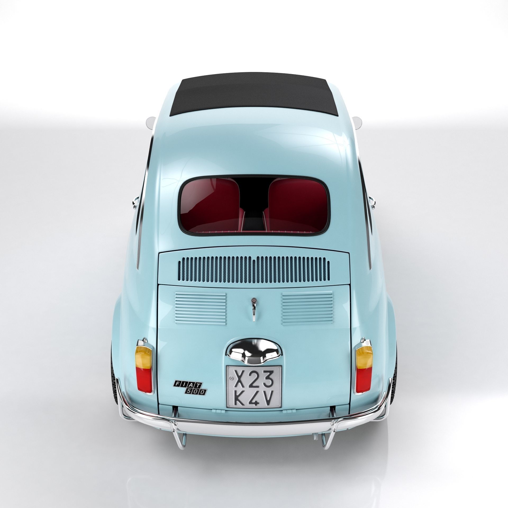 Fiat 500 1965 3D model_11
