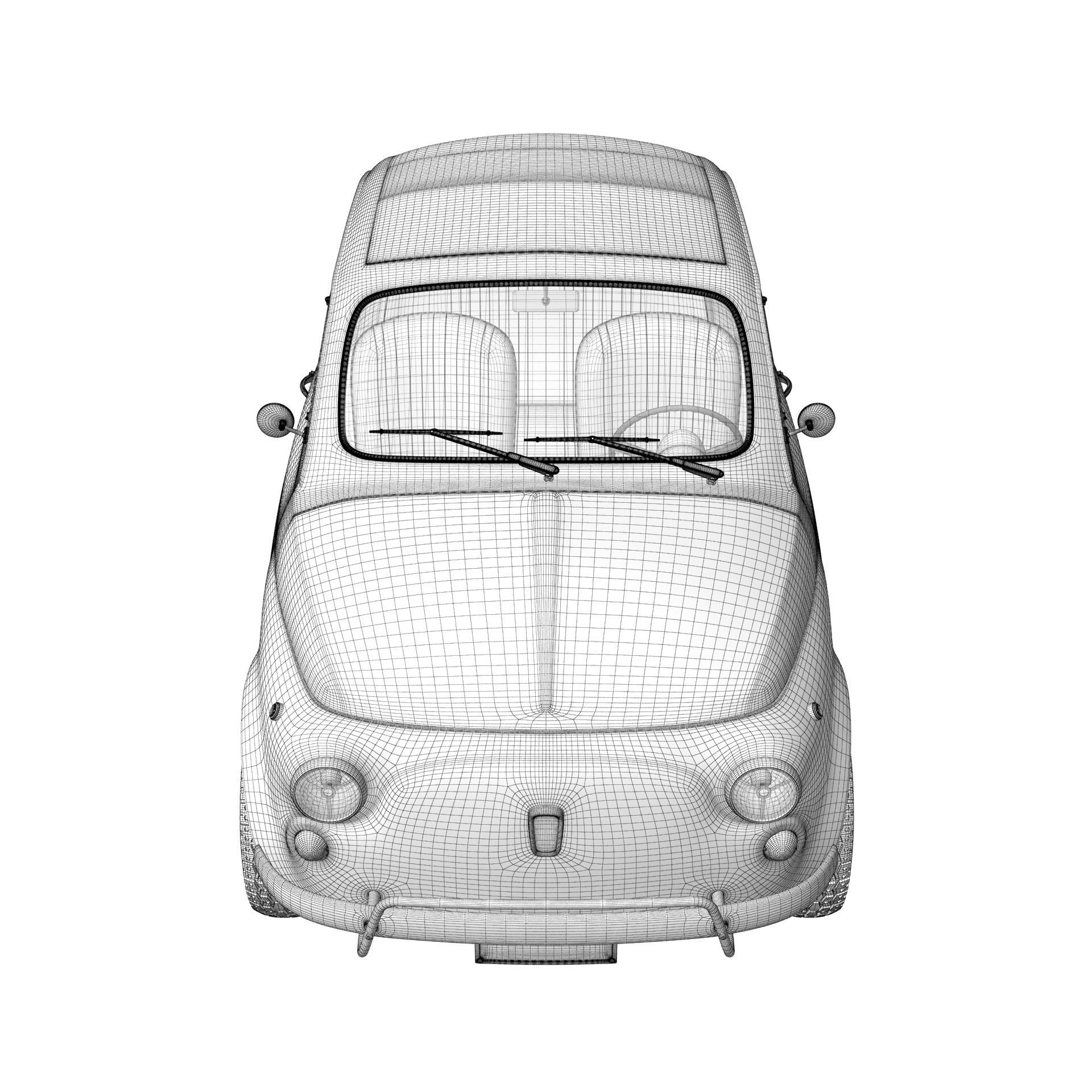 Fiat 500 1965 3D model_24