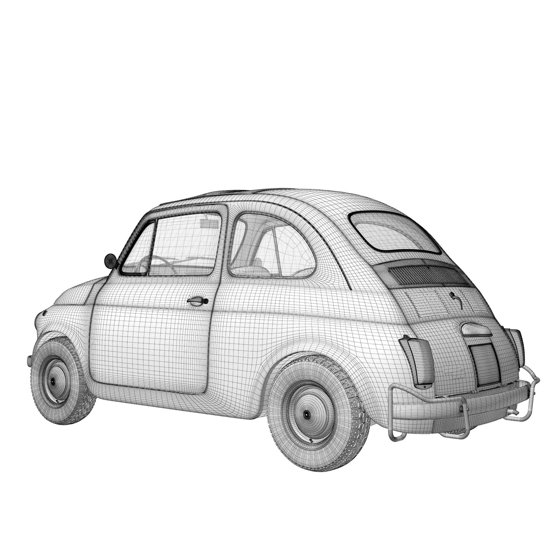 Fiat 500 1965 3D model_20