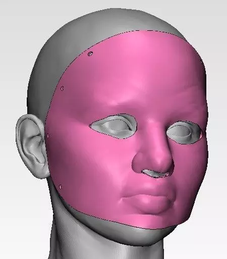 Mask v1 for 3d printing Free 3D print model_0