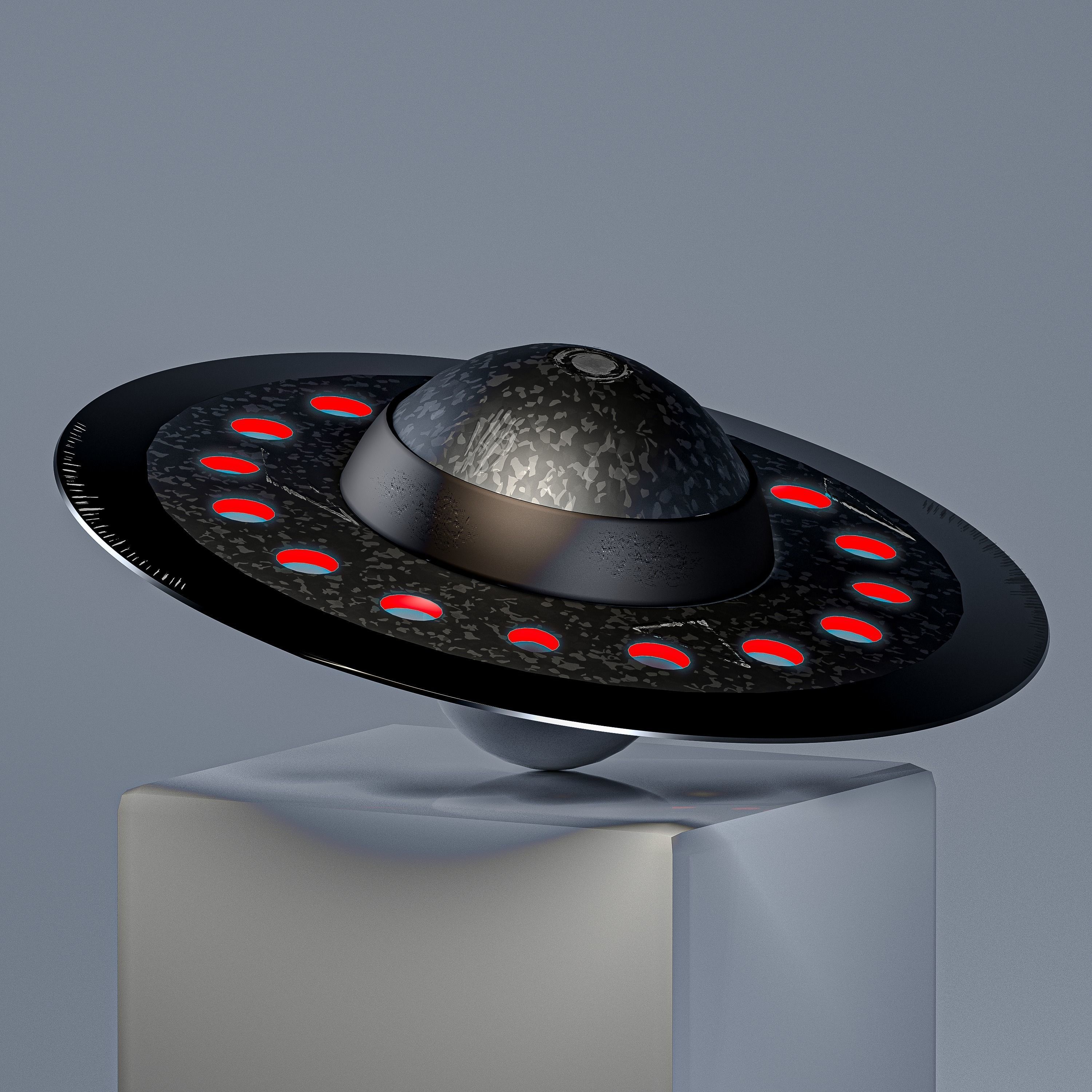 mortal kombat hat Low-poly 3D model_6