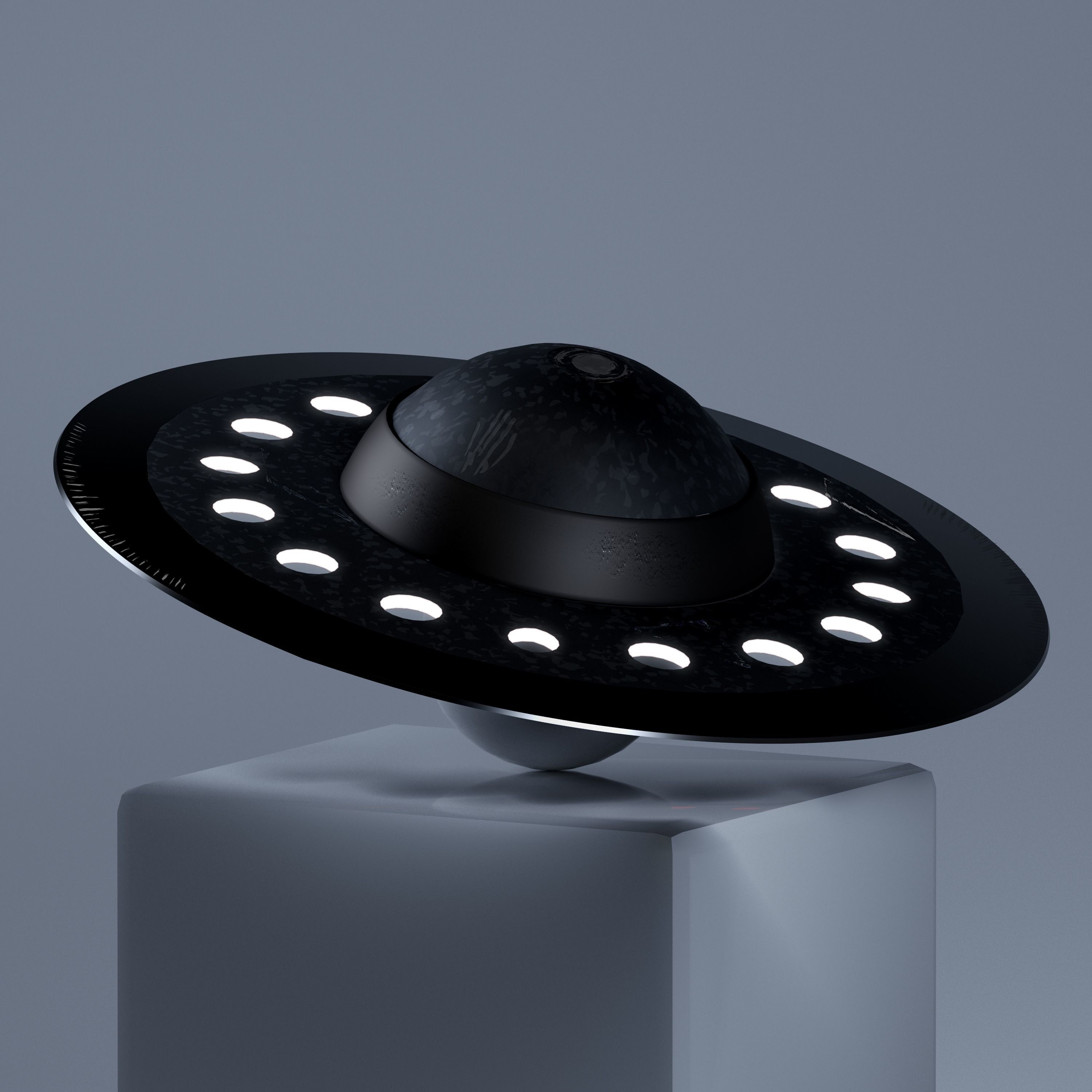 mortal kombat hat Low-poly 3D model_2