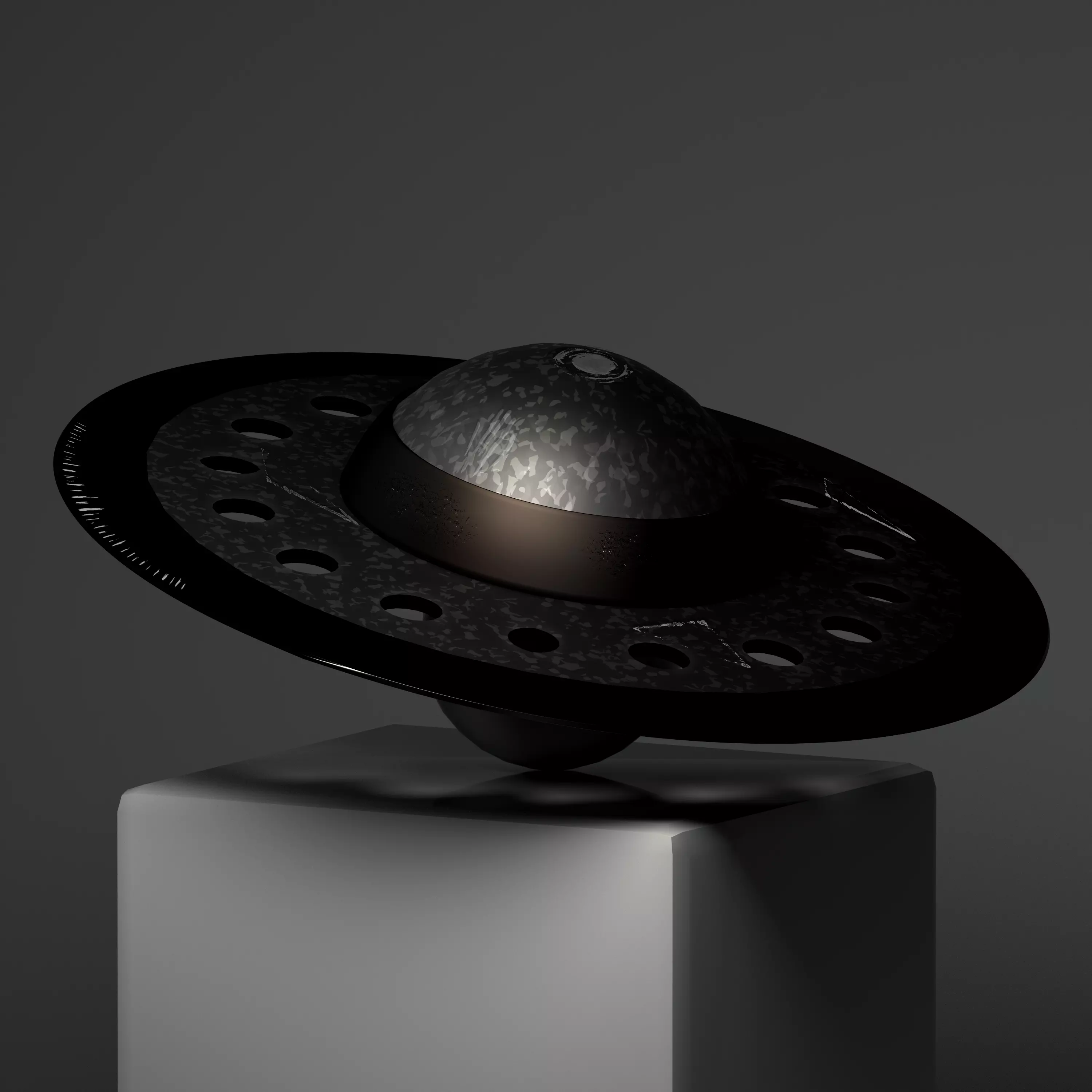 mortal kombat hat Low-poly 3D model_0