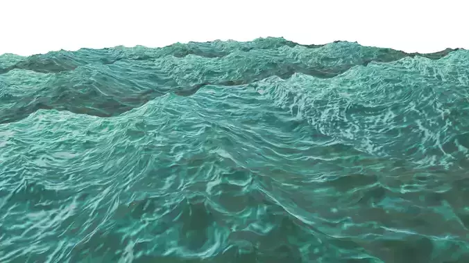 Ocean waves in