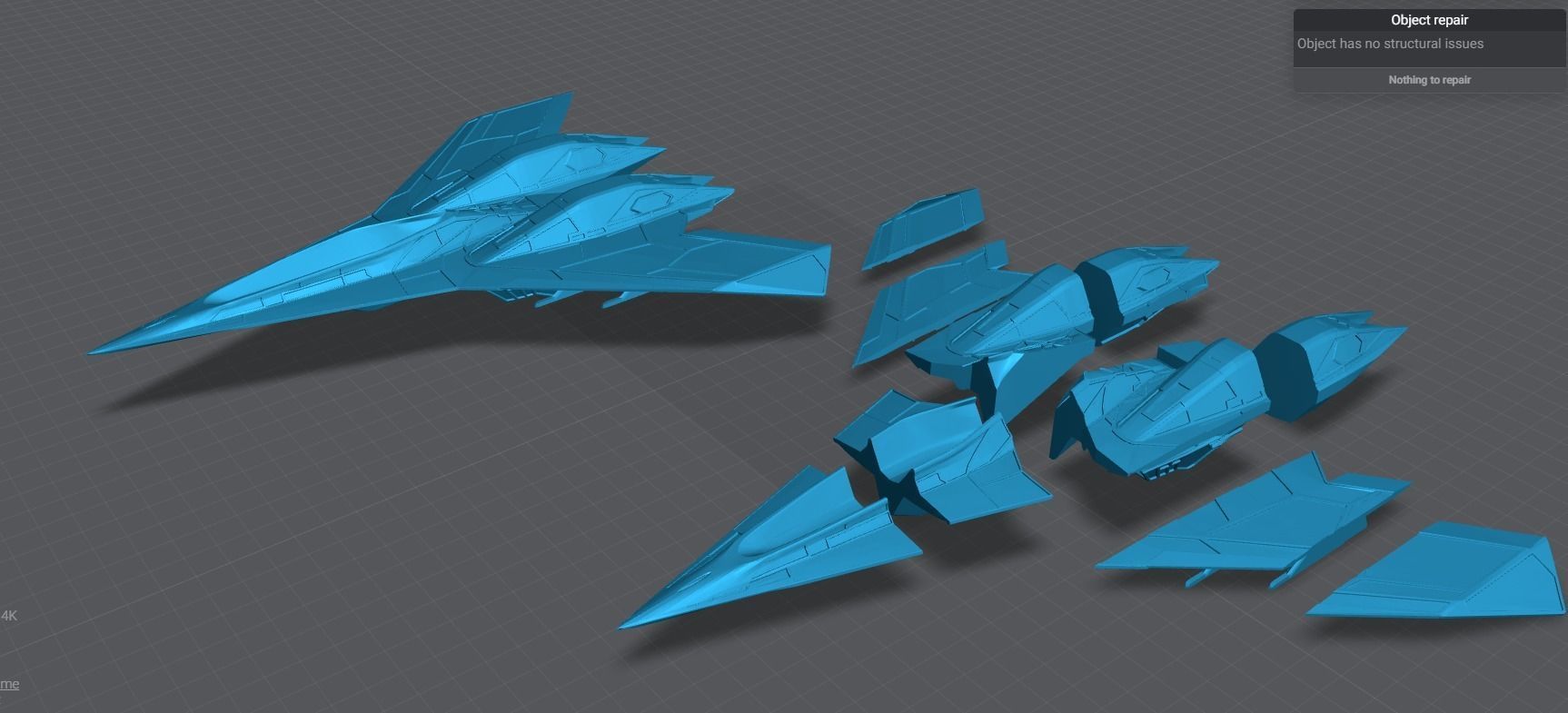 ADF Raven Scale model   3D print model_5