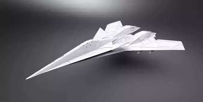 ADF Raven Scale model   3D print model