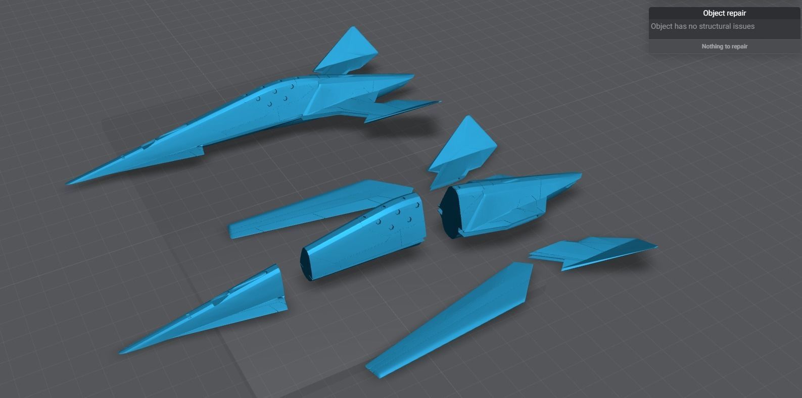 ADF Raven Scale model   3D print model_6