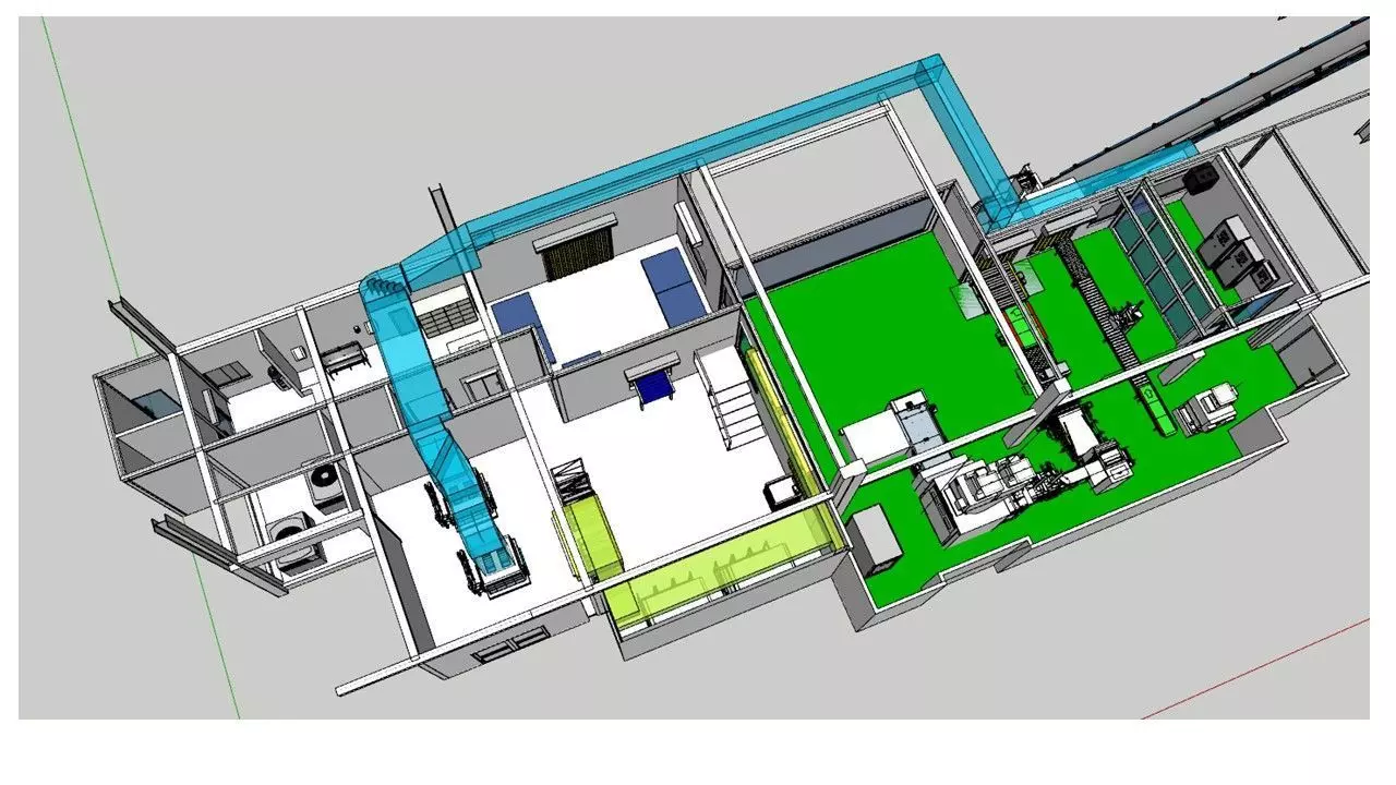 packing bag 50 kg 3D model