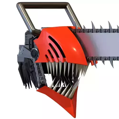 Chainsaw man helmet 3d printable model 3D print model