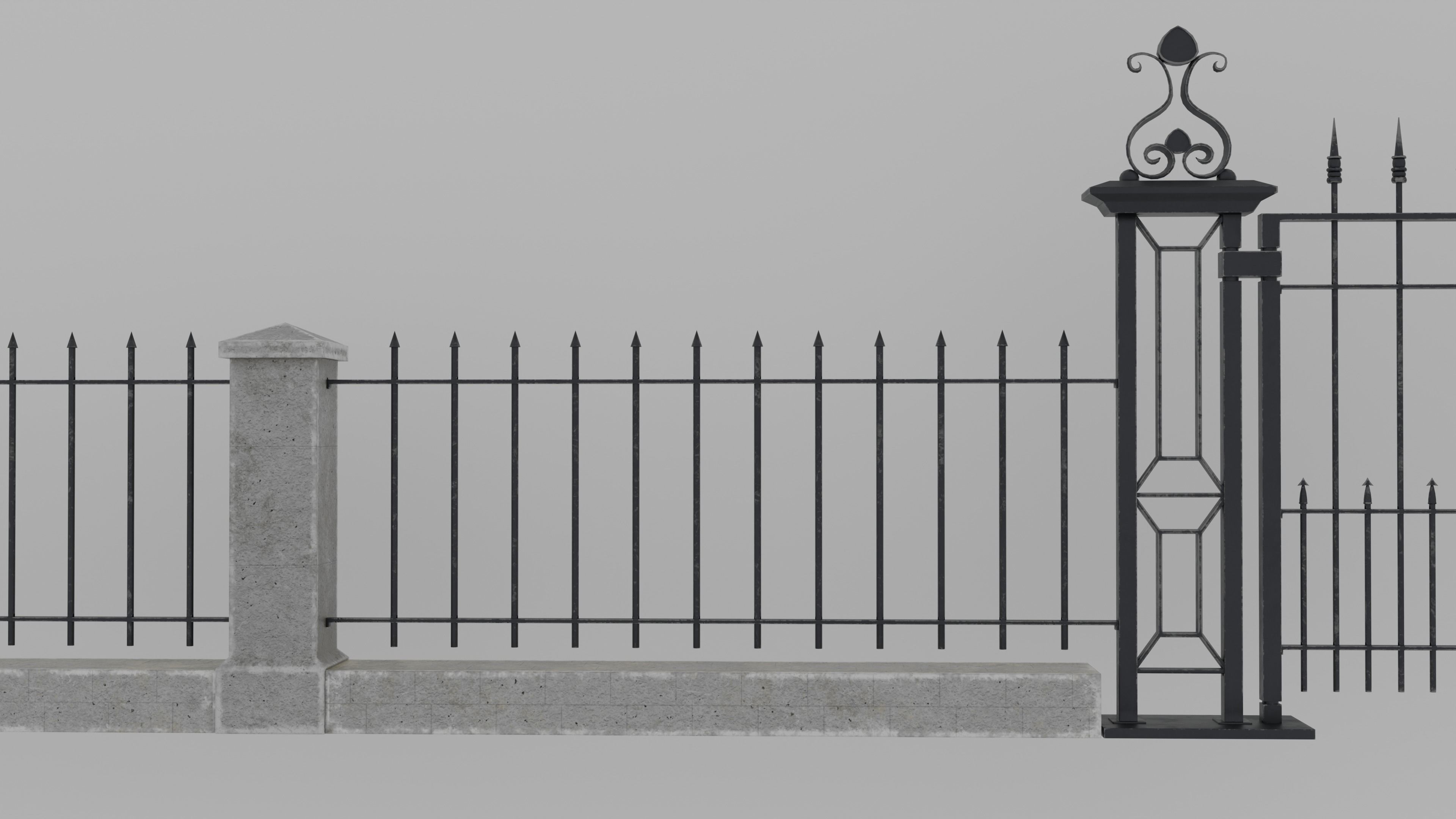 Low Poly Cemetery Prop Collection for Environment Design Low-poly 3D model_21