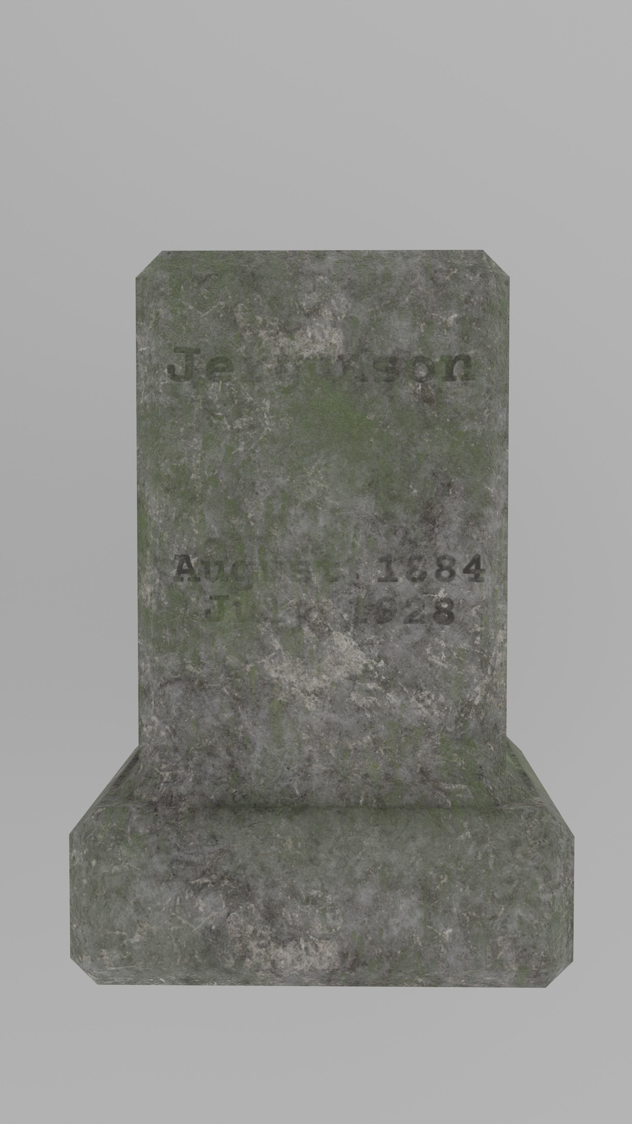 Low Poly Cemetery Prop Collection for Environment Design Low-poly 3D model_20