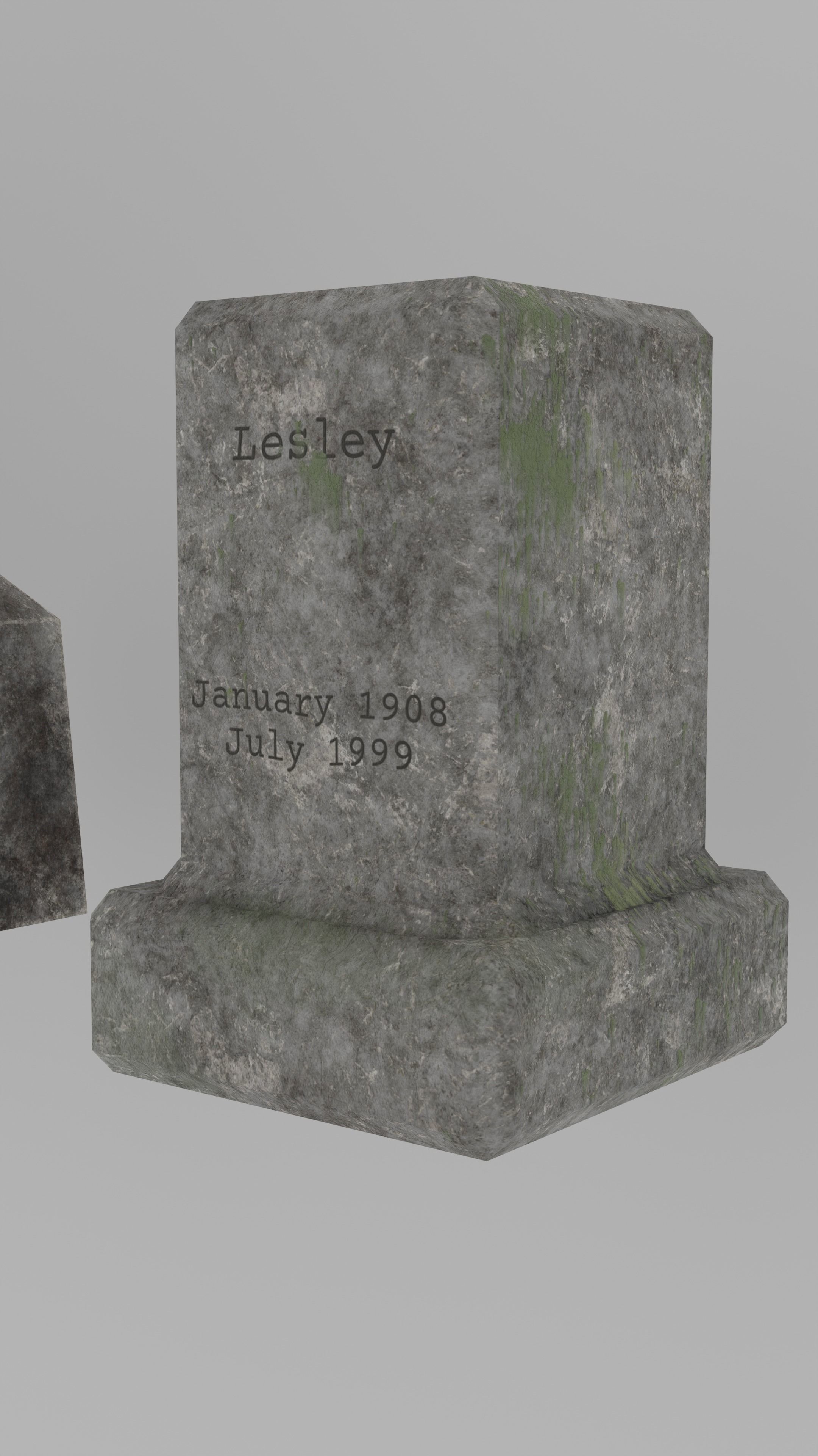 Low Poly Cemetery Prop Collection for Environment Design Low-poly 3D model_23