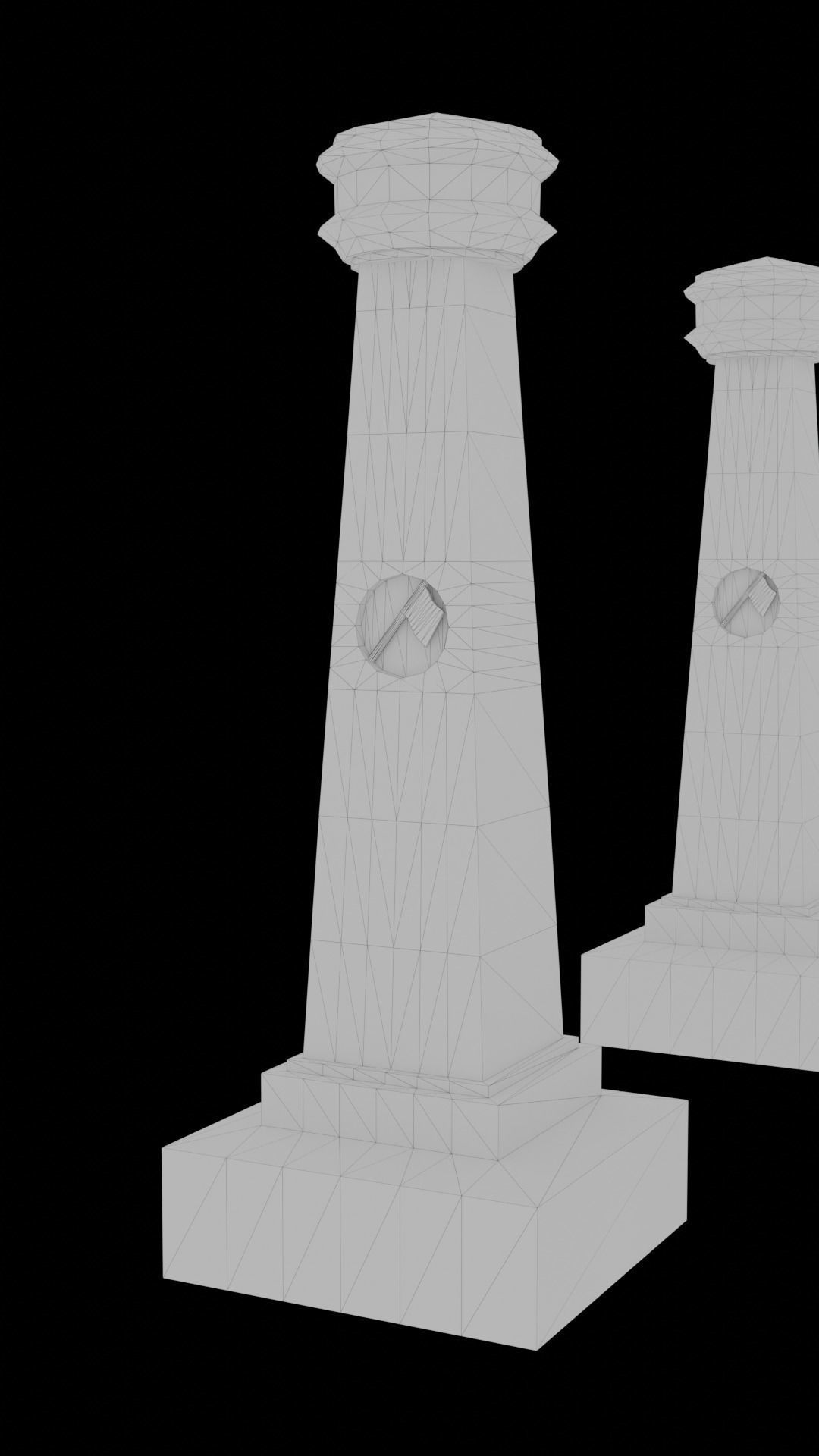 Low Poly Cemetery Prop Collection for Environment Design Low-poly 3D model_39