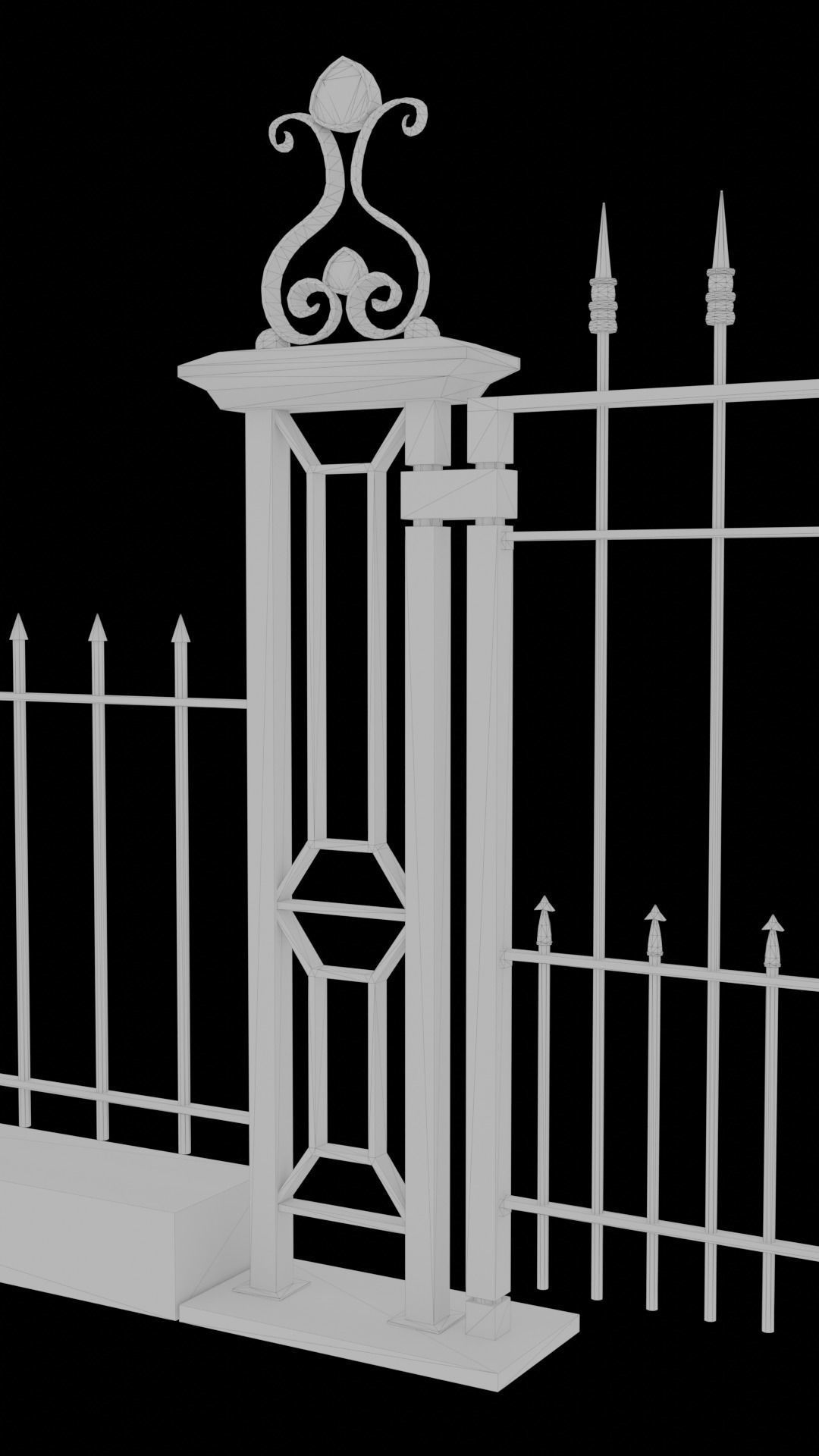 Low Poly Cemetery Prop Collection for Environment Design Low-poly 3D model_42