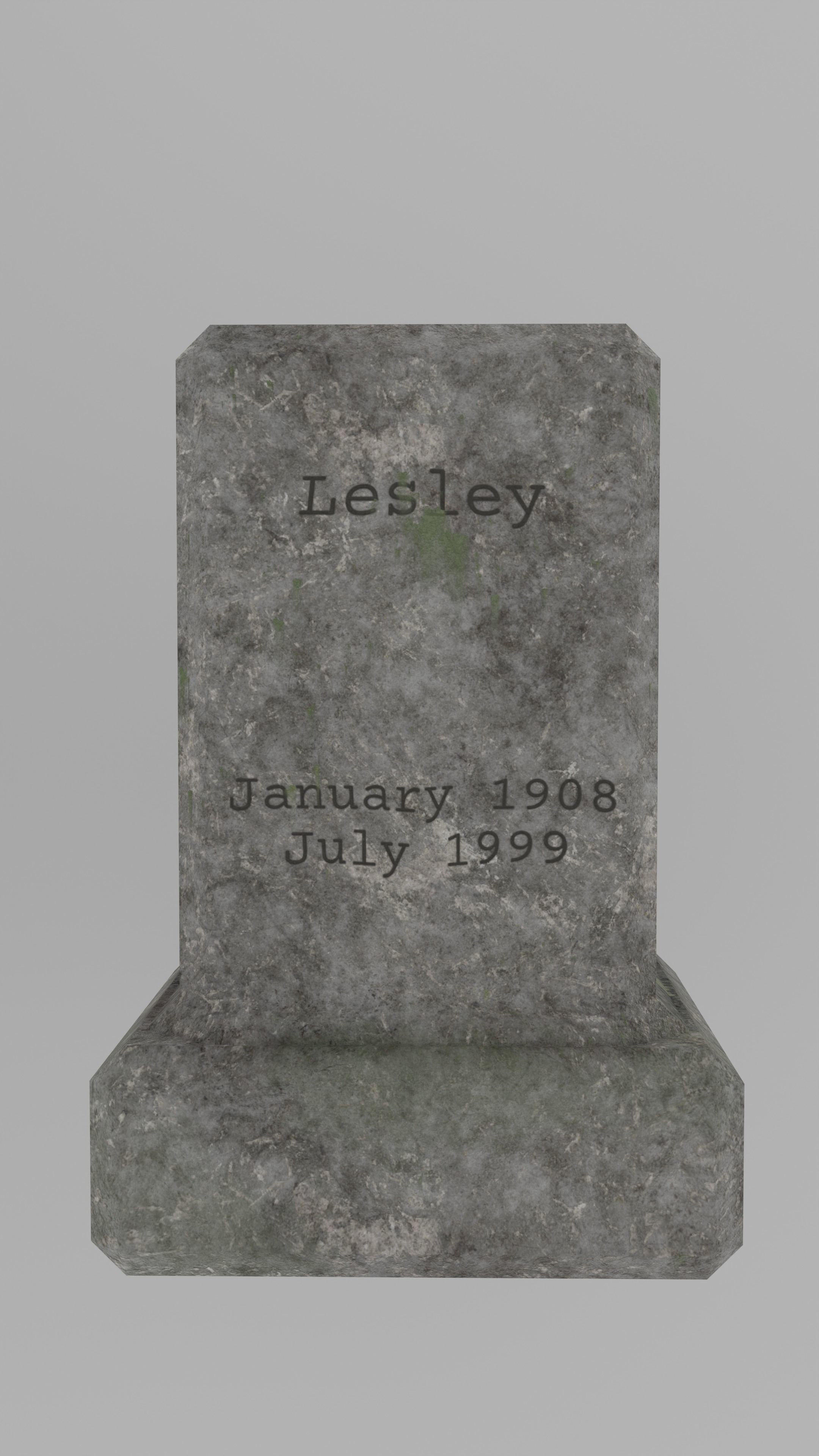 Low Poly Cemetery Prop Collection for Environment Design Low-poly 3D model_19