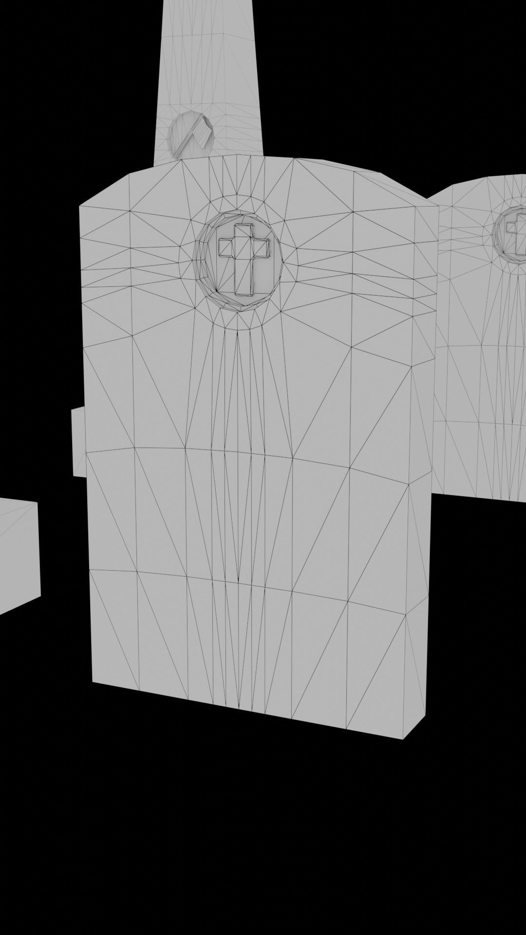 Low Poly Cemetery Prop Collection for Environment Design Low-poly 3D model_47