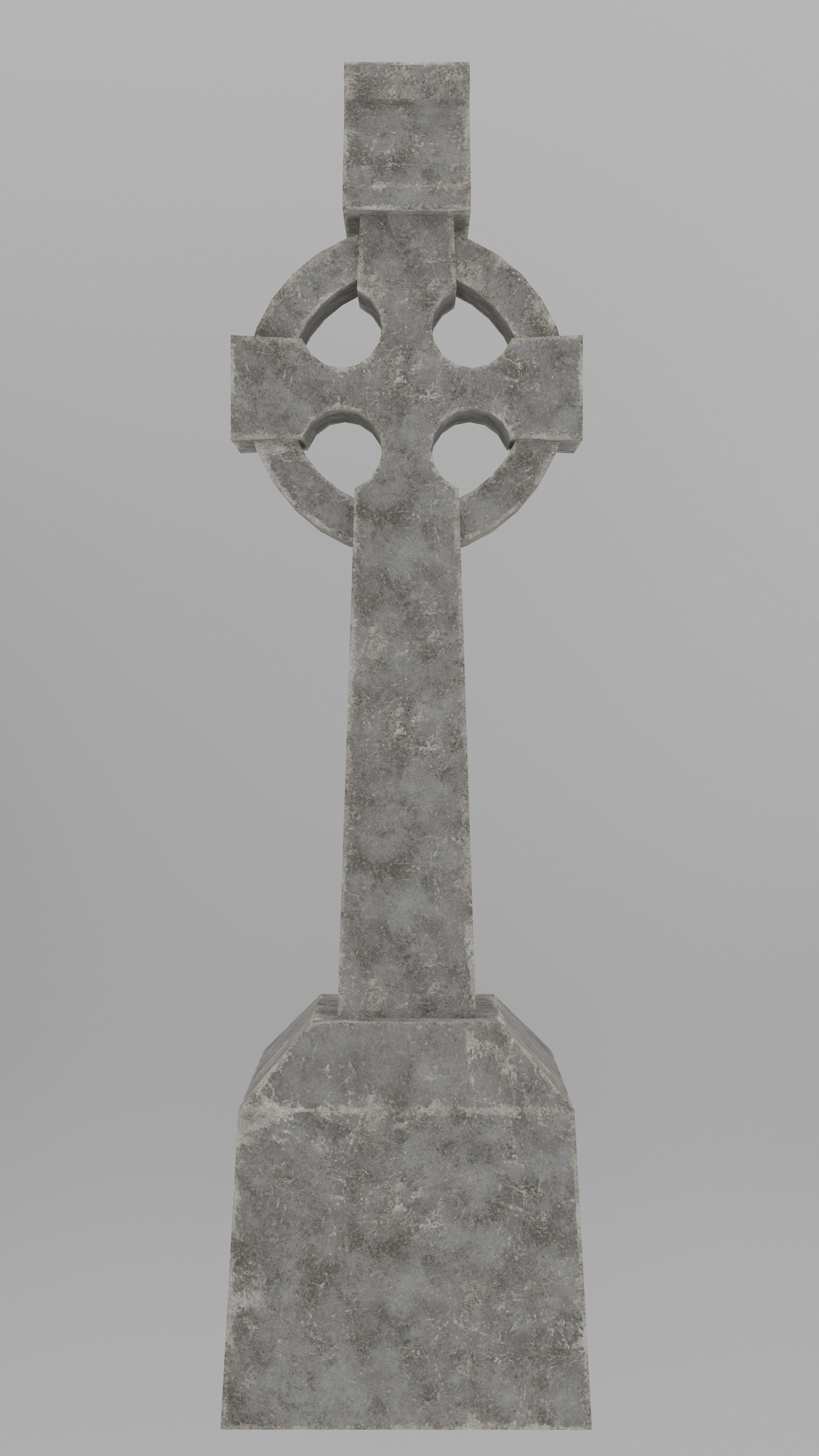 Low Poly Cemetery Prop Collection for Environment Design Low-poly 3D model_16