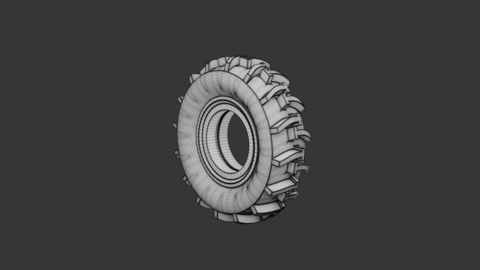 Tyre 3D Printable Model 3D print model_5
