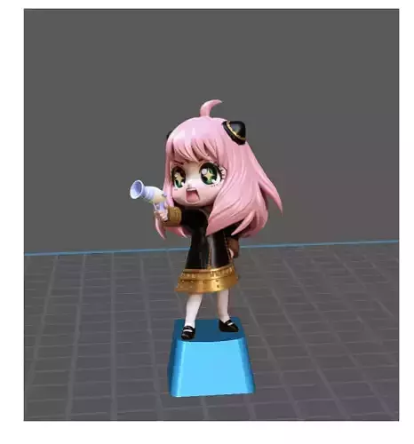 Keycap Anya family x spy  bear  tv