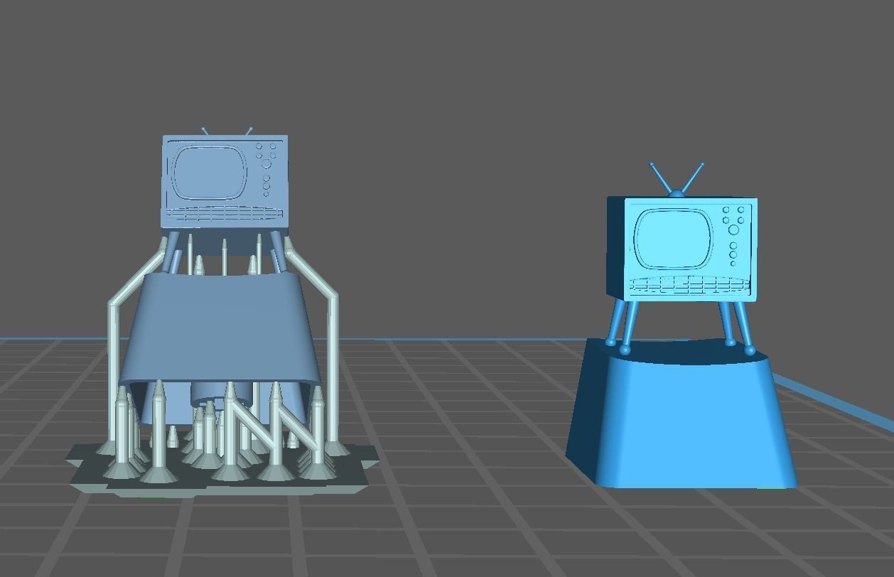 Keycap Anya family x spy  bear  tv 3D model_4