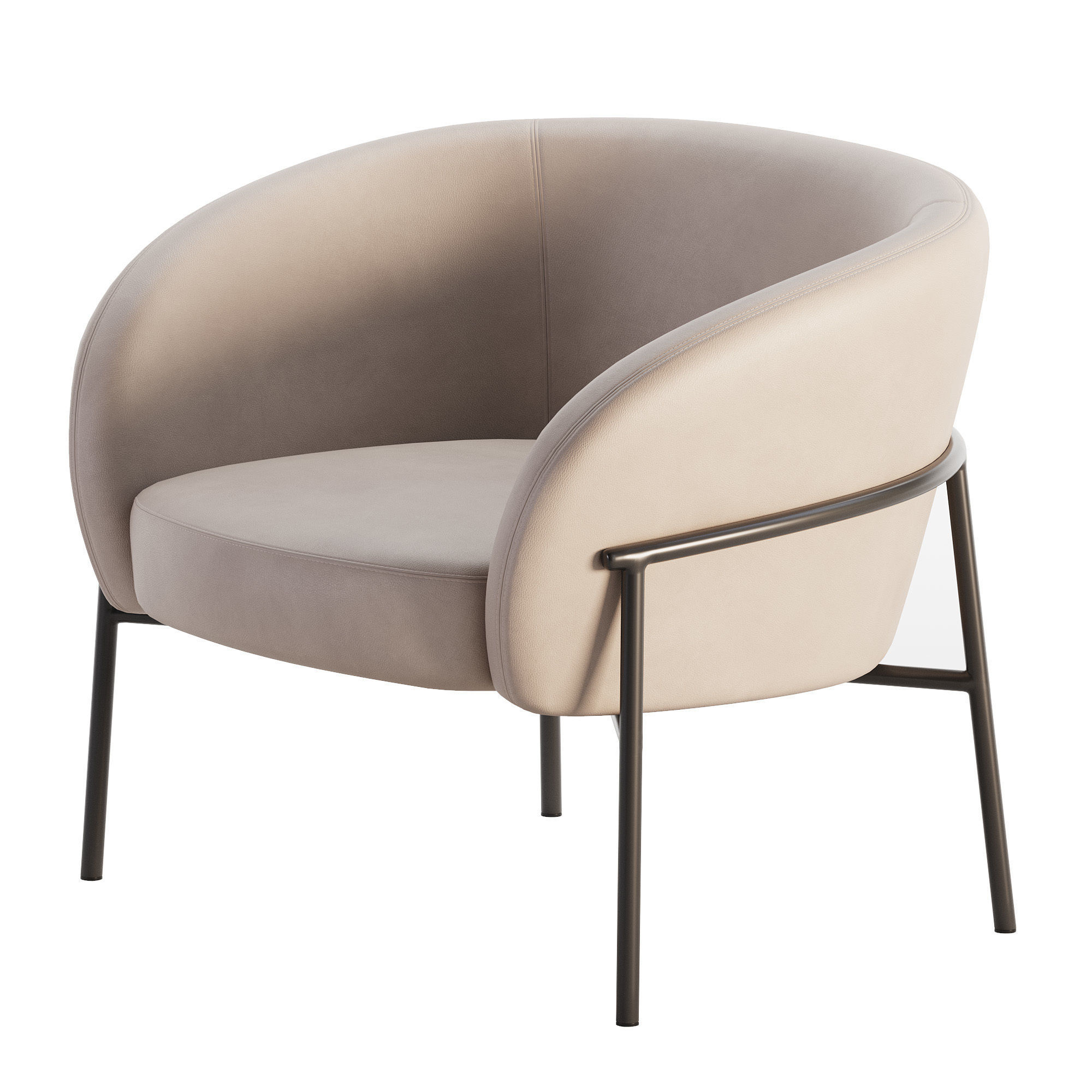 Rimo Armchair by Parla 3D model_4