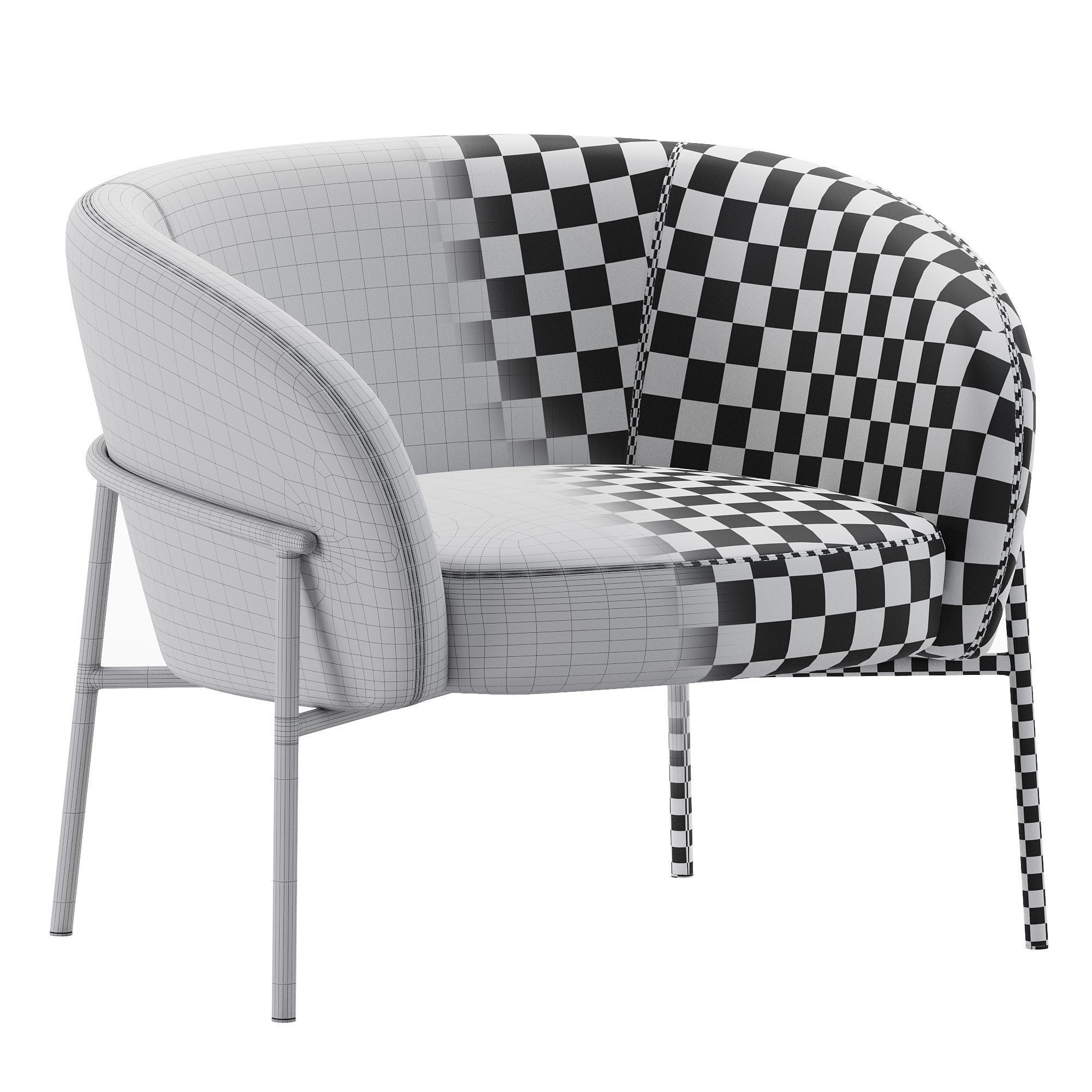 Rimo Armchair by Parla 3D model_6