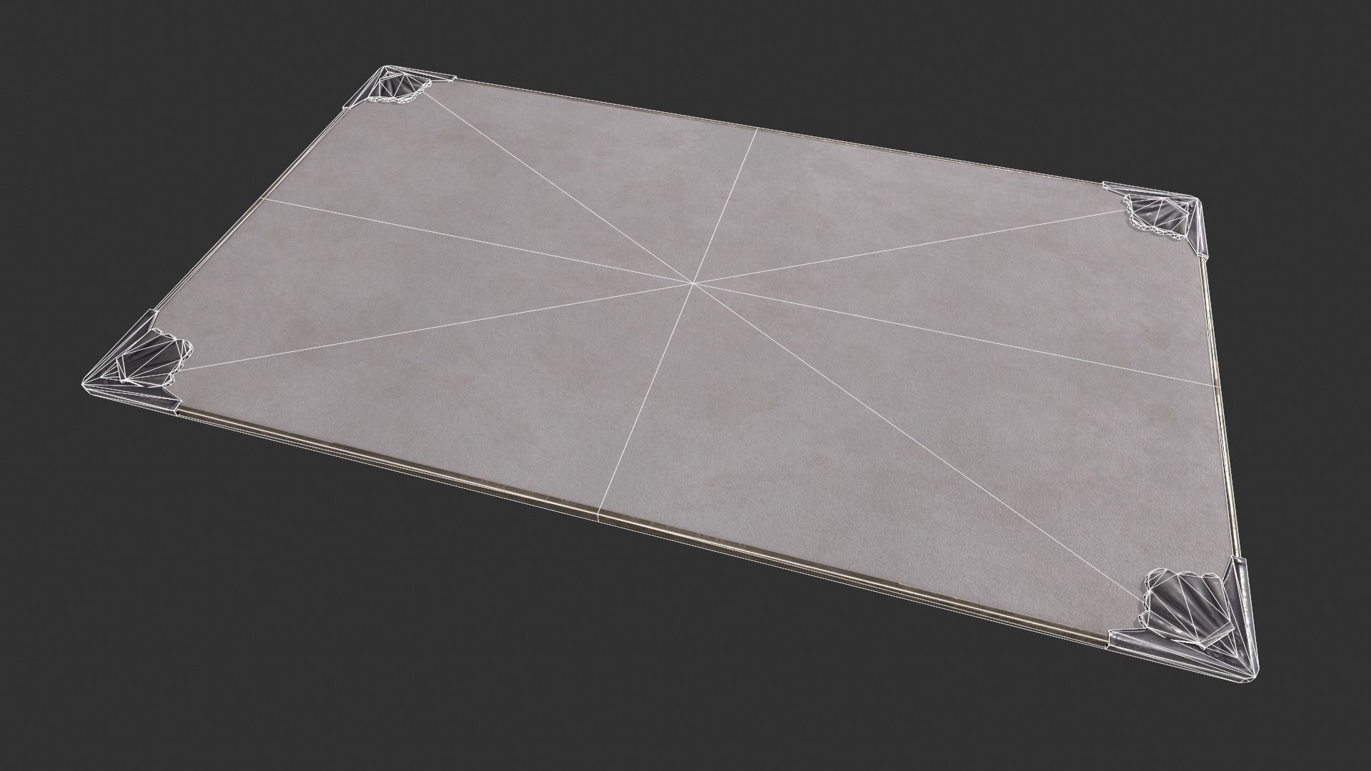 Various Stationery Low-poly 3D model_10