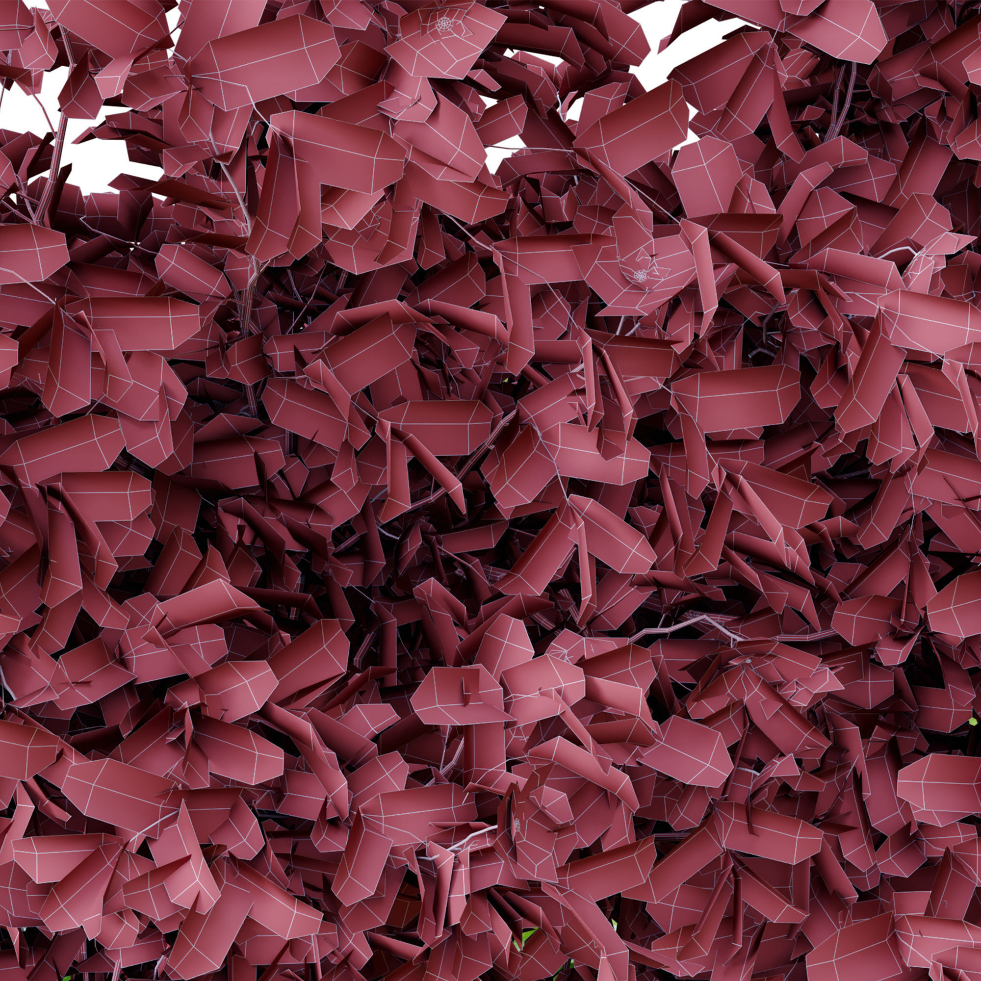 Hanging plant 14 3D model_5