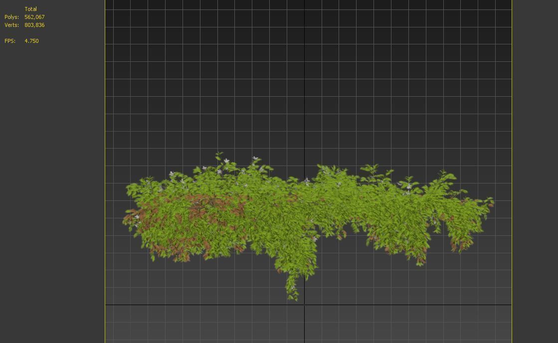 Hanging plant 14 3D model_6