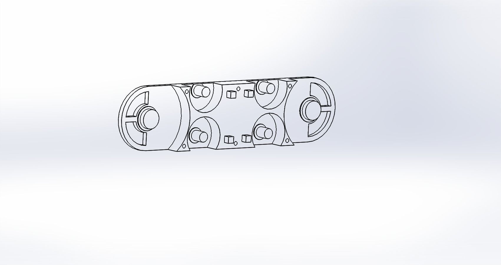 Printable Tank robot controlling arduino and raspberry pi  3D print model_10