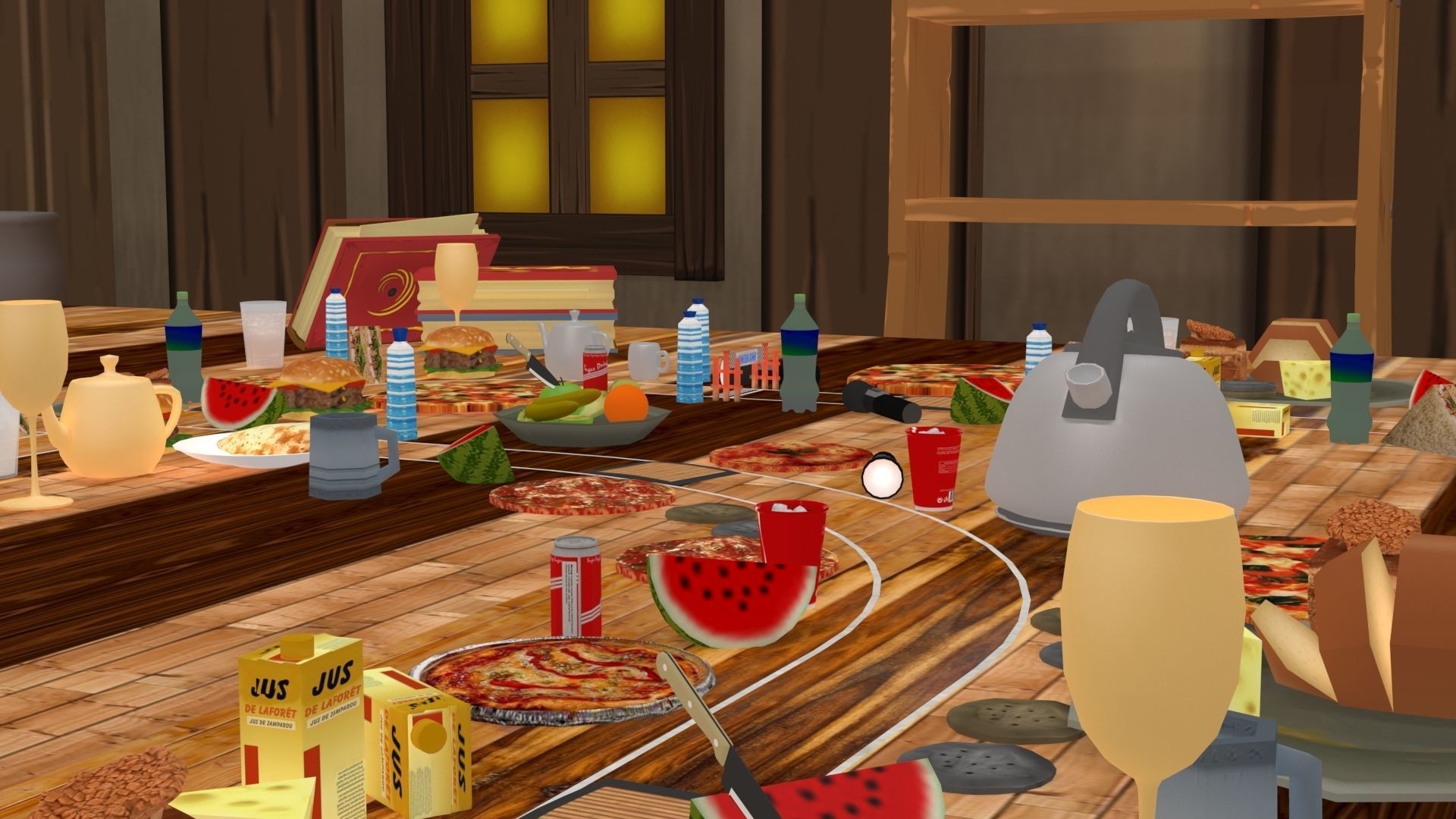 Printable Tabletop Racing Track 3D Model 2025 Low-poly 3D model_10