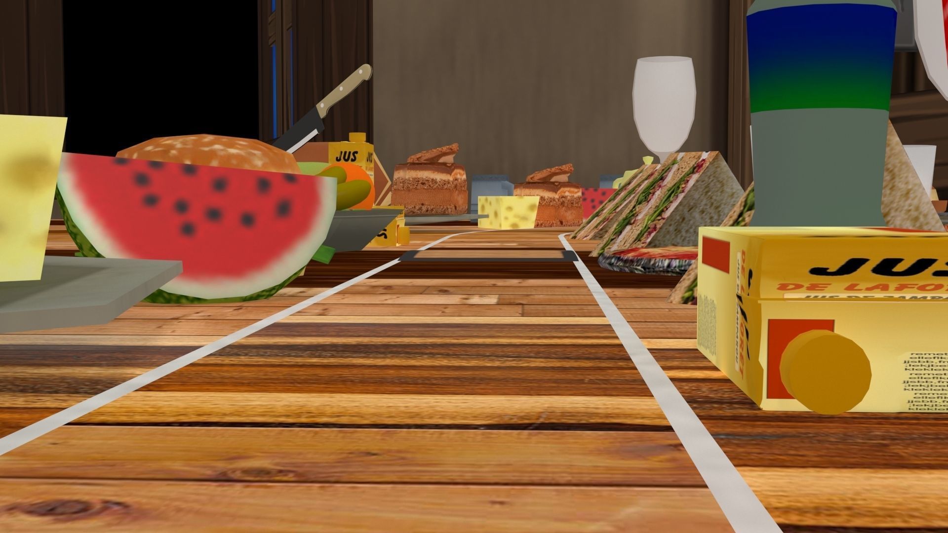 Printable Tabletop Racing Track 3D Model 2025 Low-poly 3D model_33