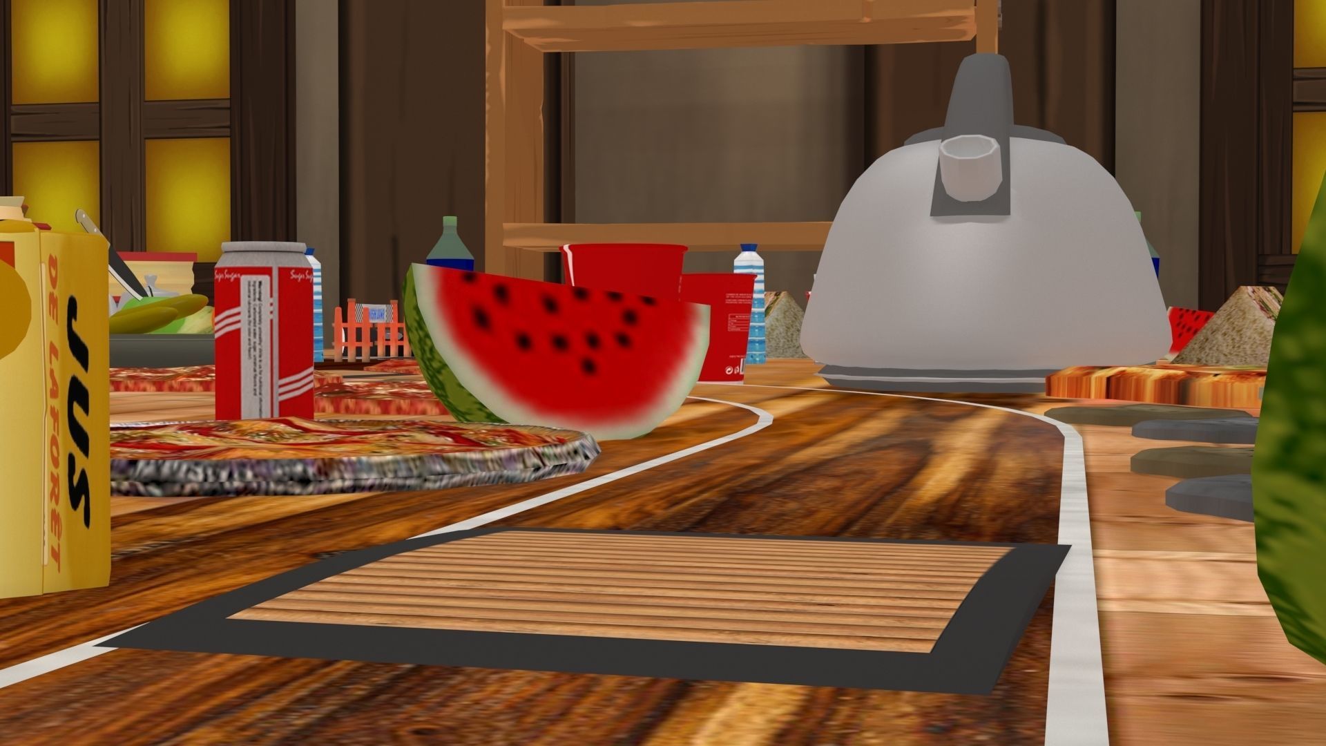 Printable Tabletop Racing Track 3D Model 2025 Low-poly 3D model_9