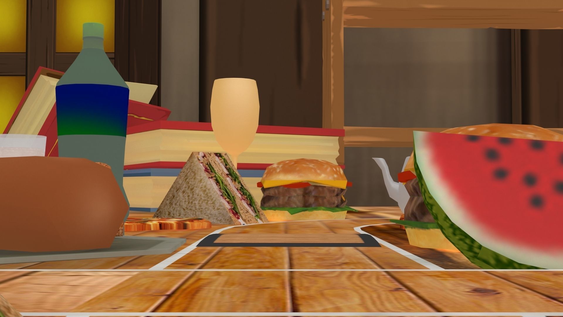 Printable Tabletop Racing Track 3D Model 2025 Low-poly 3D model_18