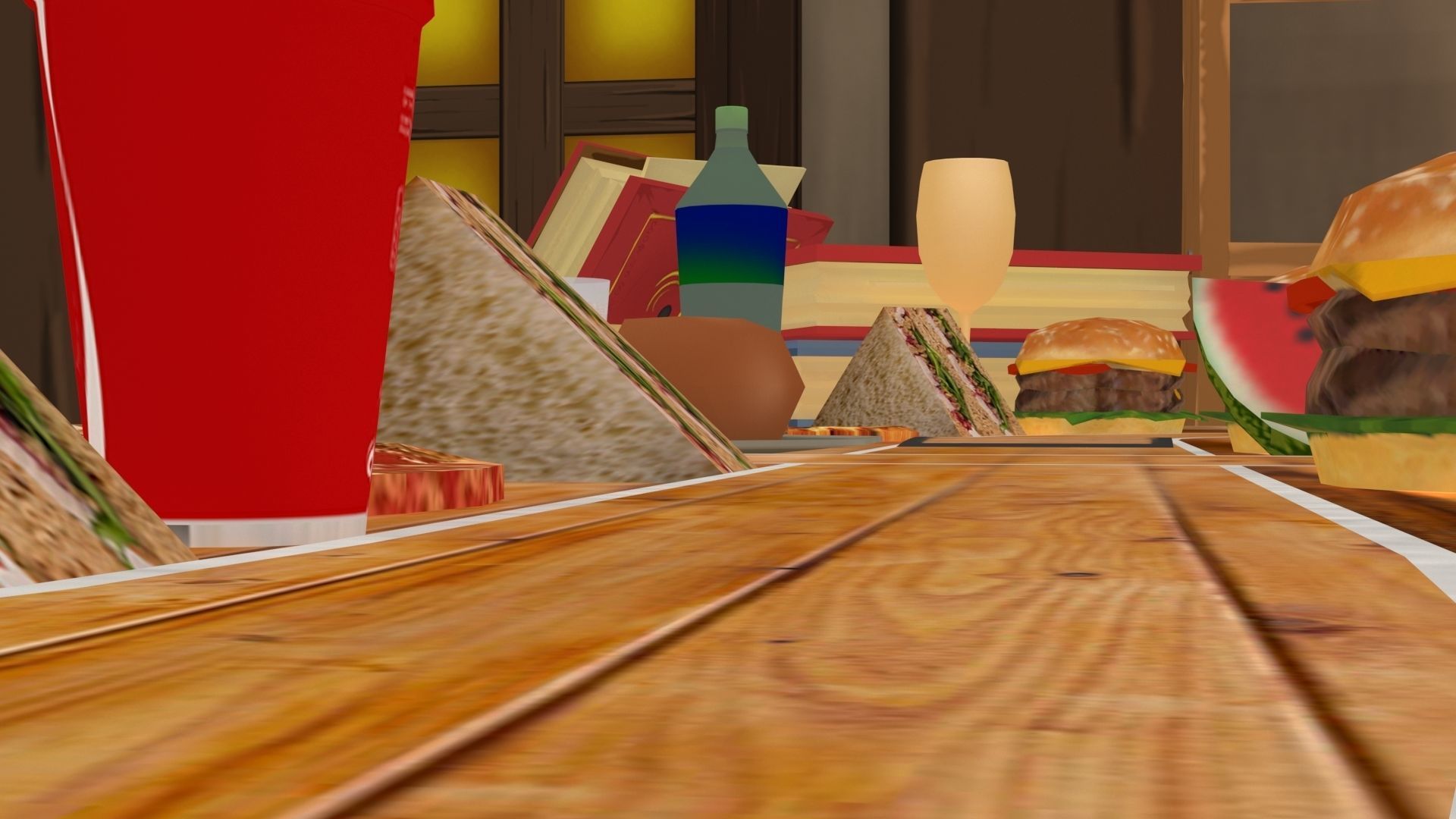 Printable Tabletop Racing Track 3D Model 2025 Low-poly 3D model_17