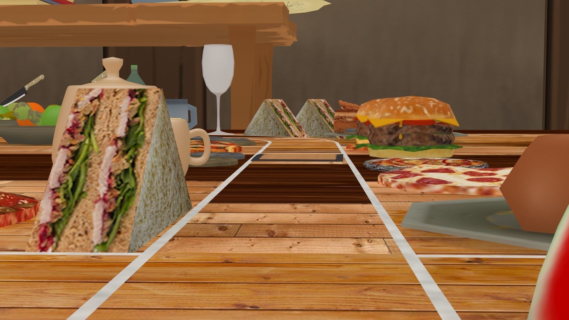 Printable Tabletop Racing Track 3D Model 2025 Low-poly 3D model_12