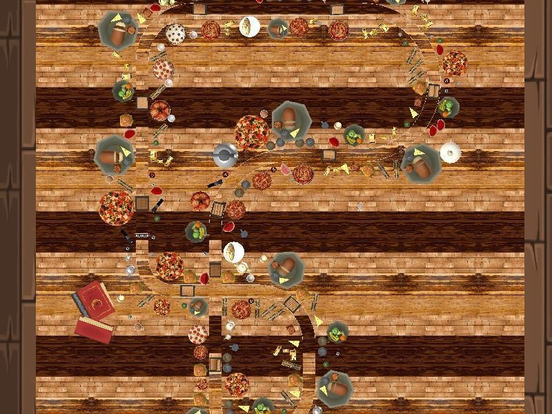 Printable Tabletop Racing Track 3D Model 2025 Low-poly 3D model_2