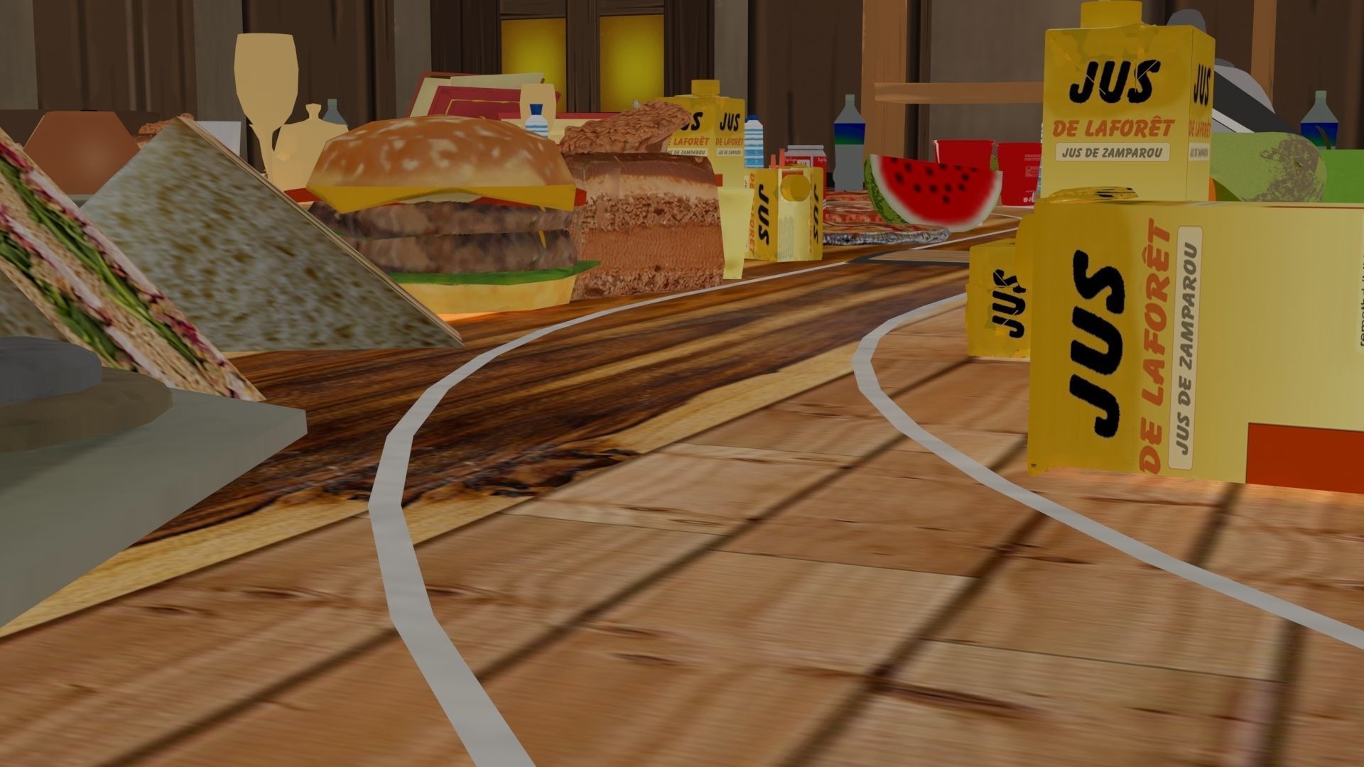 Printable Tabletop Racing Track 3D Model 2025 Low-poly 3D model_30