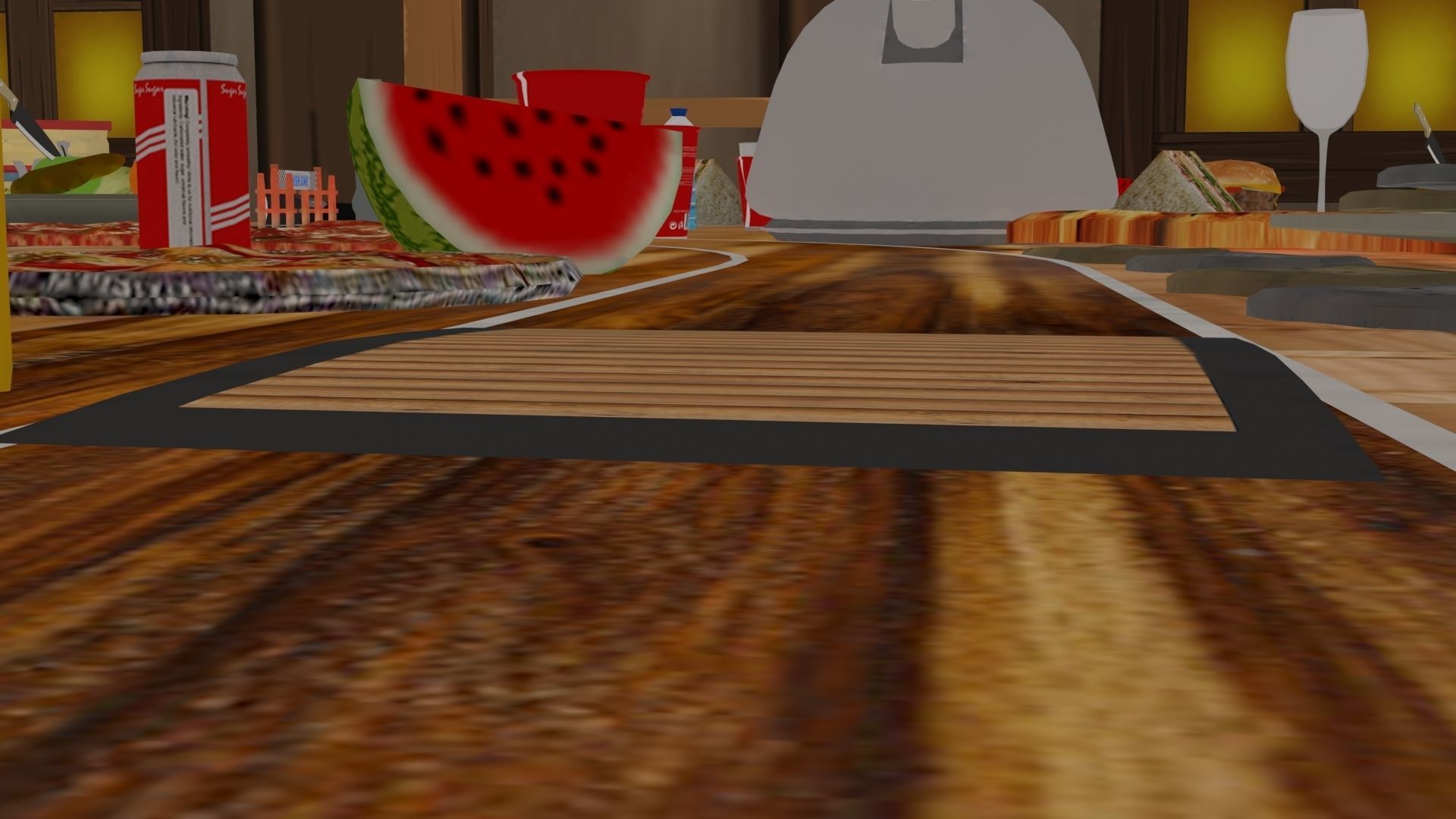 Printable Tabletop Racing Track 3D Model 2025 Low-poly 3D model_32