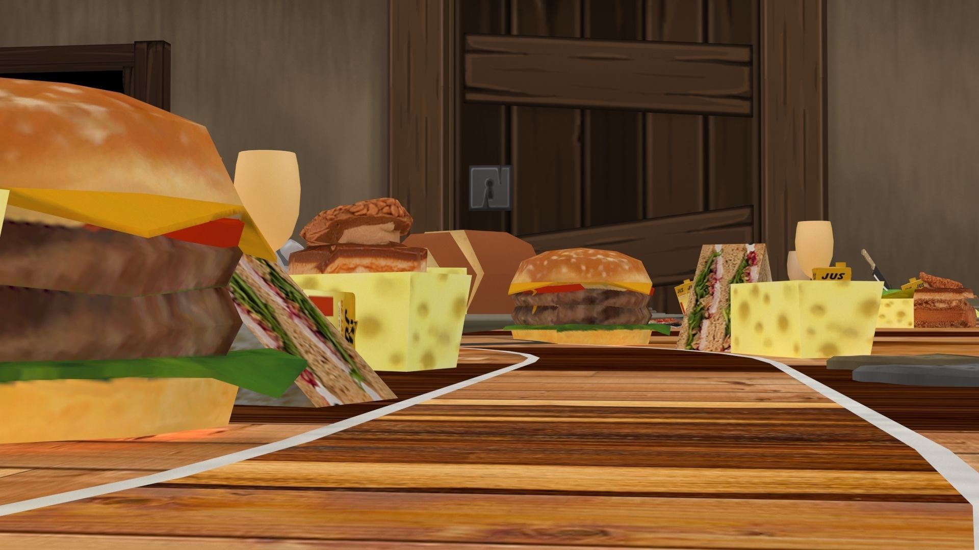 Printable Tabletop Racing Track 3D Model 2025 Low-poly 3D model_14