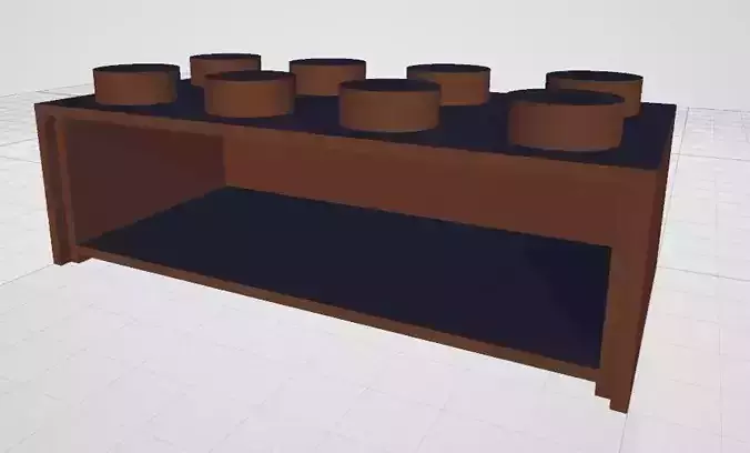 CAJON LEGO 3D print model