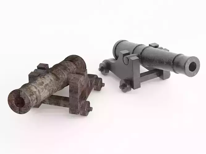 Cannon 02 03 3D model